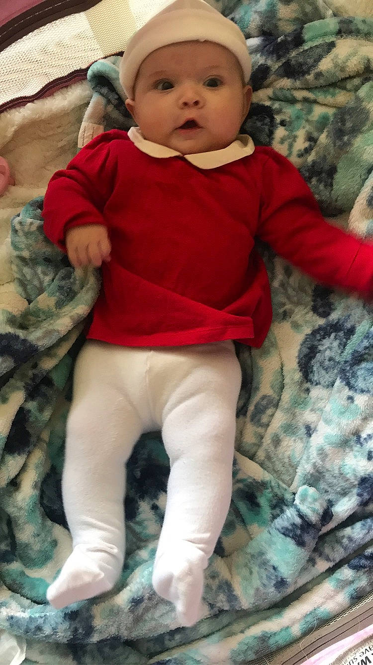 Aoife is registered to the contest to win money with this photo: baby, cheek, child, headwear, person, smile, toddler