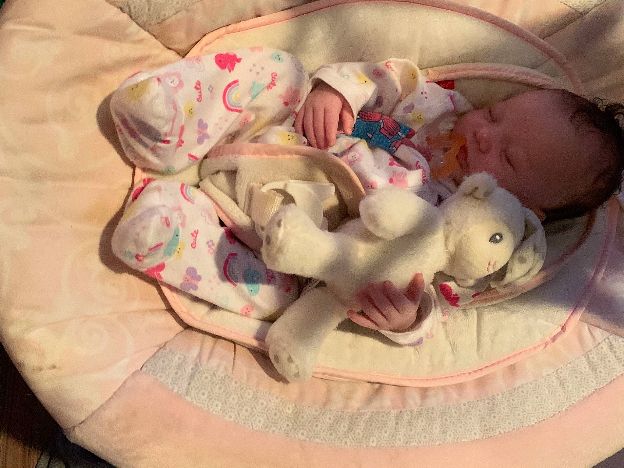 Alaiya joined the competition — help win amazing prizes! baby, baby_sleeping, bedtime, birth, child, childbirth, nap, person, pink, sleep, toddler