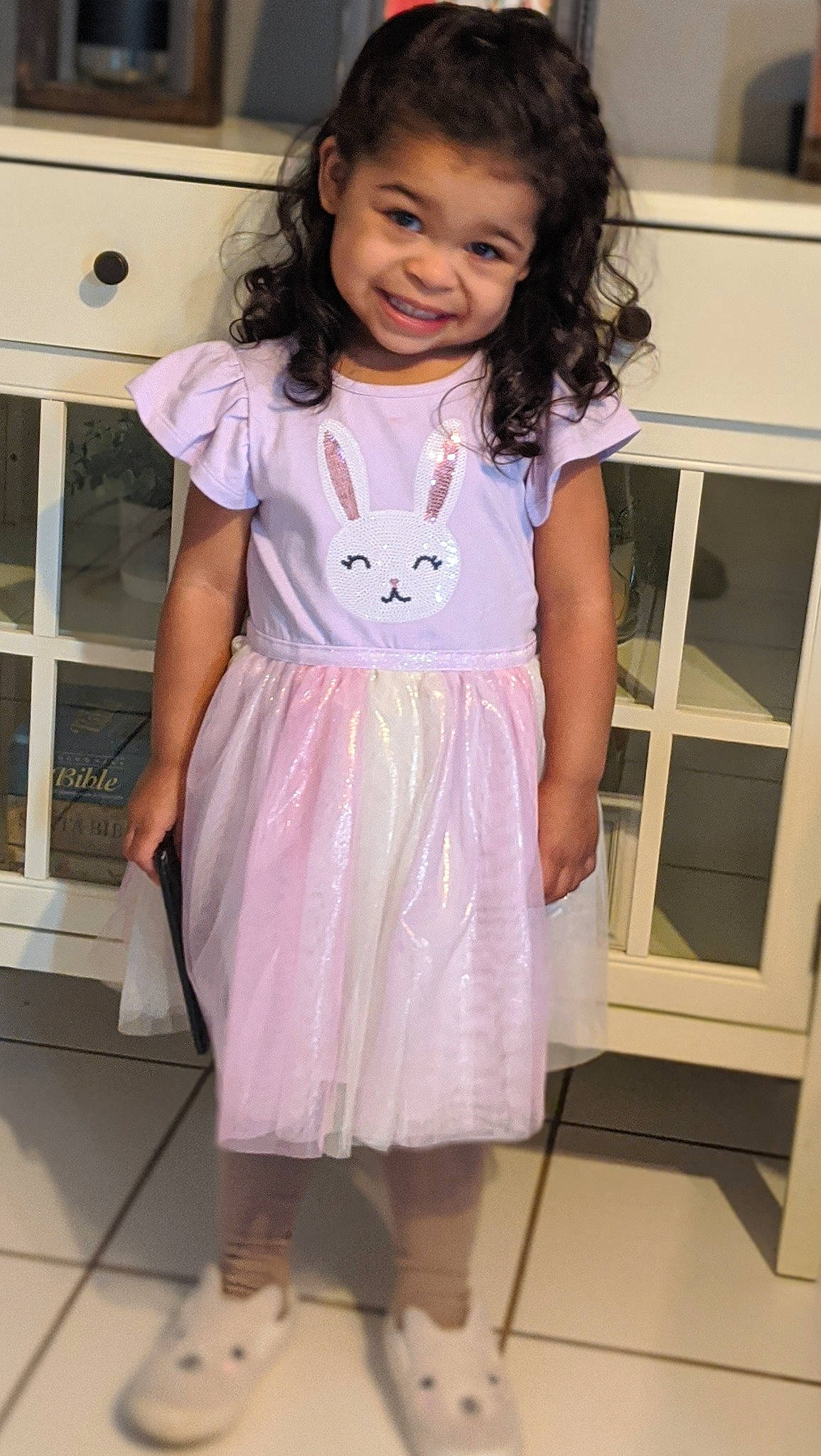 Luna Rose joined the competition — help win amazing prizes! child, child_model, clothing, dress, joy, person, pink, smile, toddler