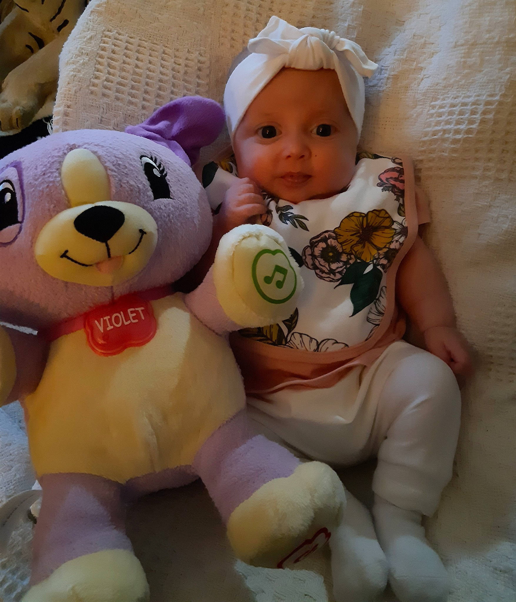 Kensliegh joined the competition — help win amazing prizes! baby, baby_toys, child, doll, person, pink, plush, stuffed_toy, teddy_bear, textile, toddler, toy