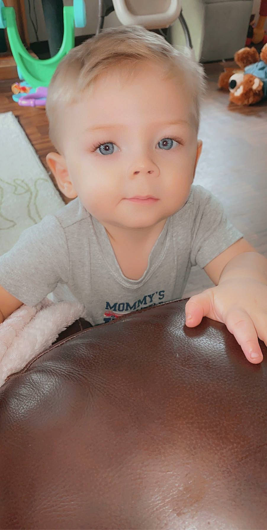 Jaxyn is registered to the contest to win money with this photo: baby, cheek, child, eye, eyebrow, face, forehead, head, iris, lip, mouth, nose, person, skin, toddler
