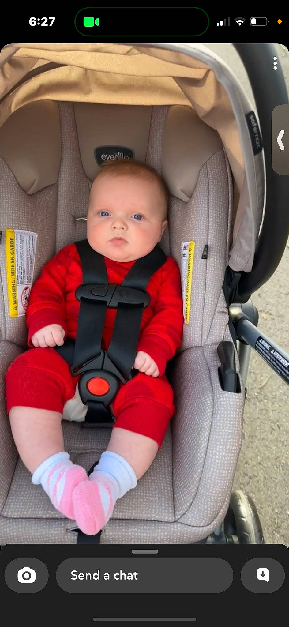 Charlotte joined the competition — help win amazing prizes! auto_part, automotive_design, baby, baby_carriage, baby_products, baby_toddler_clothing, car_seat, car_seat_cover, child, comfort, family_car, head_restraint, motor_vehicle, person, plant, product, seat_belt, sitting, sleeve, toddler