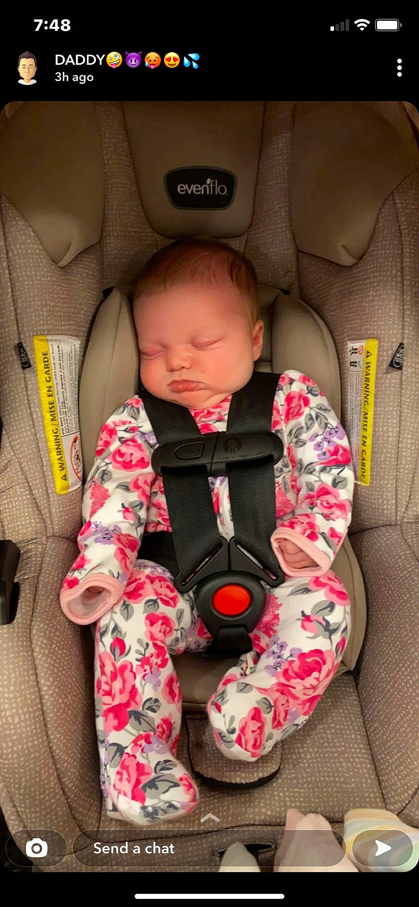 Charlotte is registered to the contest to win money with this photo: auto_part, automotive_design, baby, baby_in_car_seat, baby_products, baby_toddler_clothing, car_seat, car_seat_cover, carmine, child, comfort, family_car, head_restraint, luxury_vehicle, motor_vehicle, person, seat_belt, sitting, sleeve, toddler