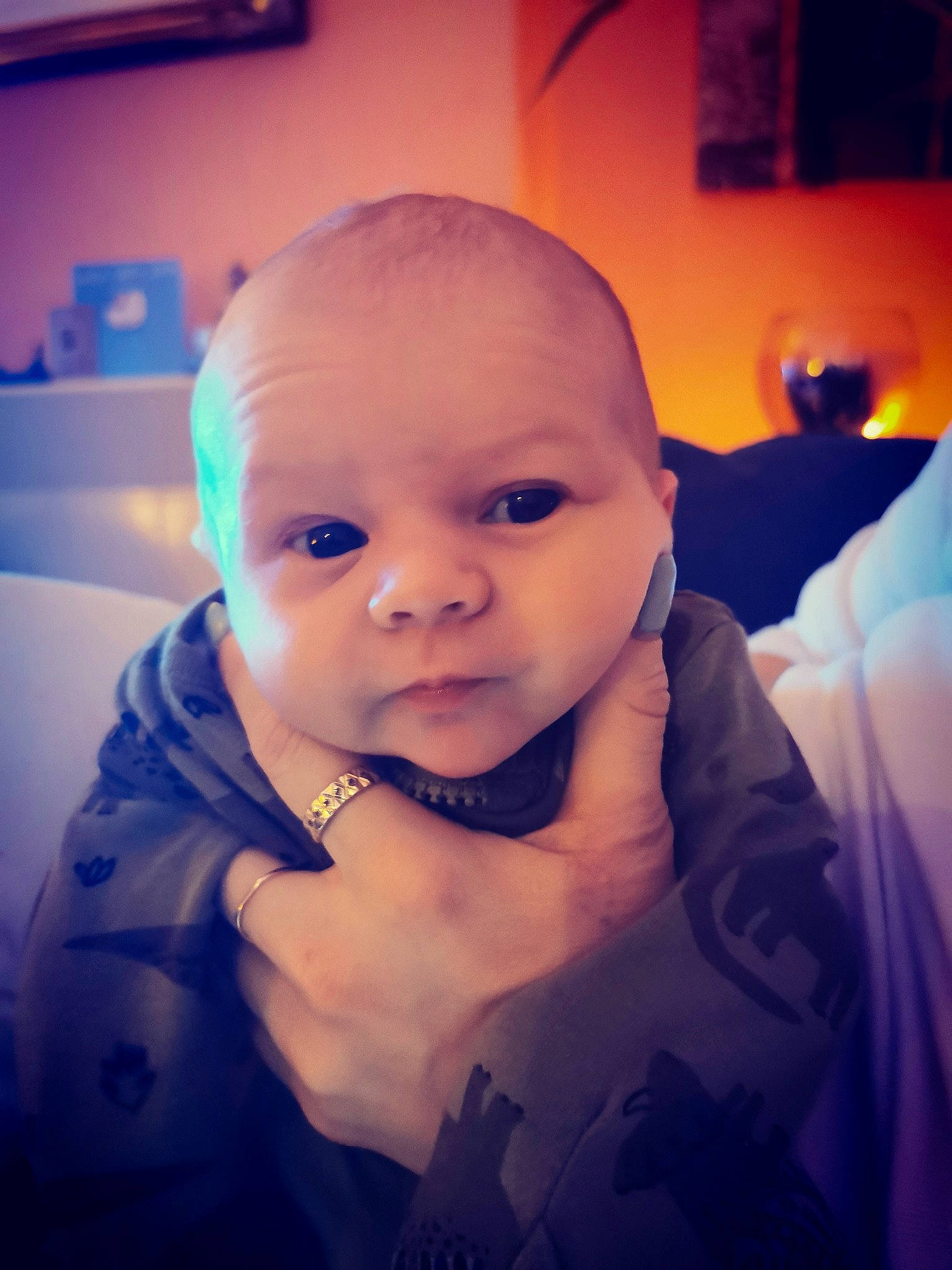 Alfie is registered to the contest to win money with this photo: baby, cloud, cool, ear, electric_blue, eyelash, flash_photography, hand, happy, lighting, lip, mouth, neck, nose, person, shoulder, sky, sleeve, t_shirt, thumb