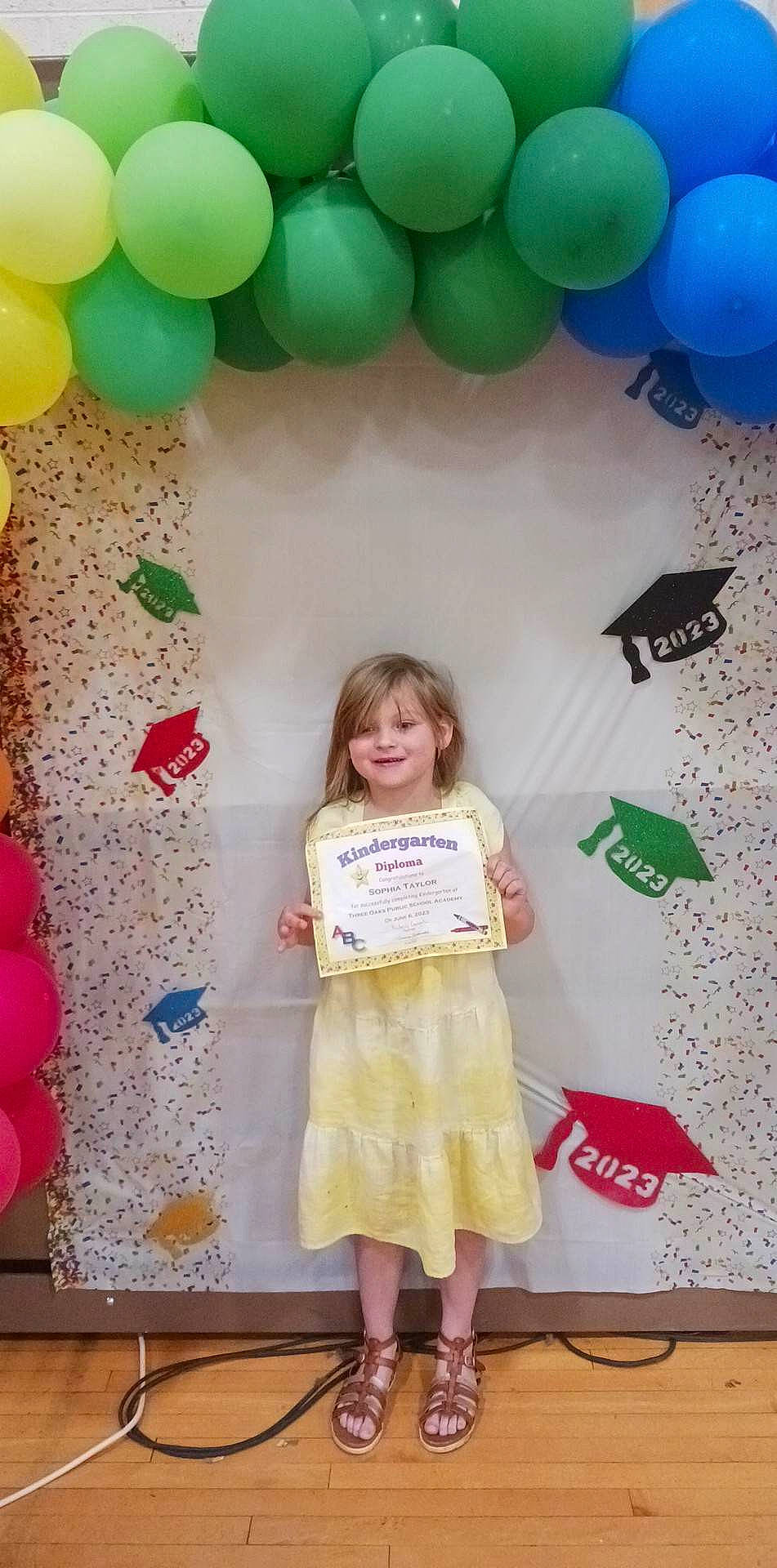 Sophia joined the competition — help win amazing prizes! balloon, child, event, fun, green, happy, joy, party, party_supply, pattern, person, photograph, pink, play, room, smile, snapshot, t_shirt, toddler, visual_arts