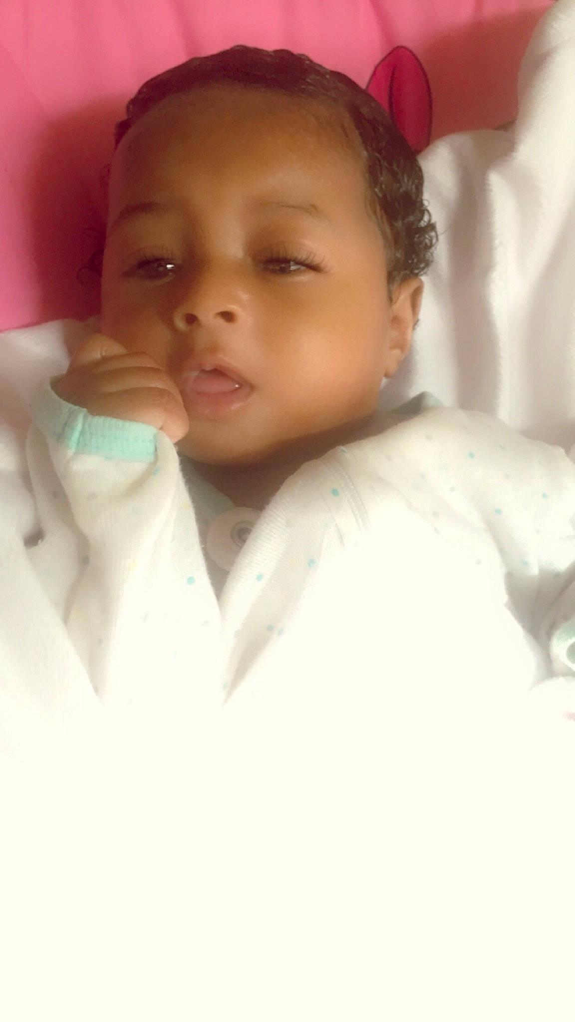 Danni joined the competition — help win amazing prizes! baby, beauty, cheek, child, chin, ear, eye, eyebrow, eyelash, face, forehead, head, lip, mouth, nose, person, skin, smile, toddler, white