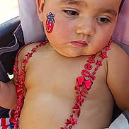Miracle is registered to the contest to win money with this photo: accessories, baby, bodypart, clothing, costume, face, finger, flower, hand, head, jewelry, necklace, person, photography, plant, portrait, shorts, summer, sunglasses, swimwear
