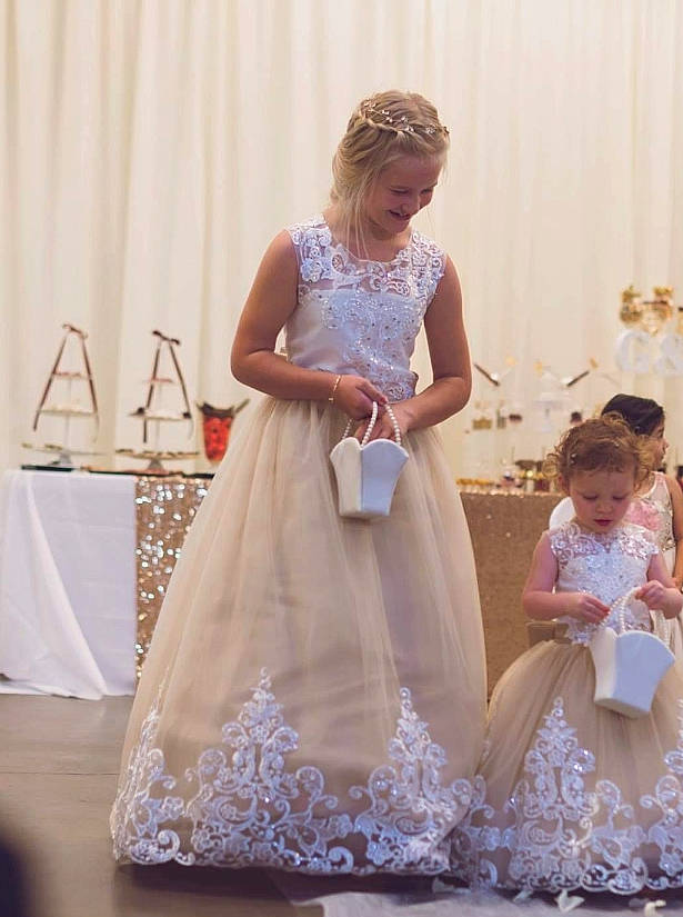 Aubrelle joined the competition — help win amazing prizes! bridal_accessory, bridal_clothing, bridal_party_dress, bride, ceremony, child, clothing, dress, event, fashion, formal_wear, gown, joy, lace, person, photograph, shoulder, tradition, wedding, wedding_ceremony_supply