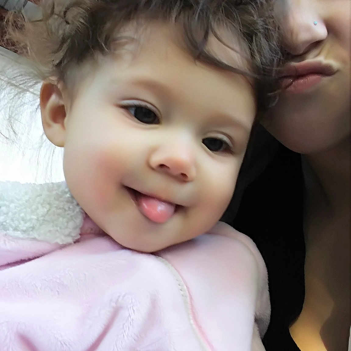 Kahlani is registered to the contest to win money with this photo: baby, beauty, cheek, child, chin, eye, eyebrow, face, facial_expression, forehead, hair, happy, head, iris, joy, lip, nose, person, pink, skin