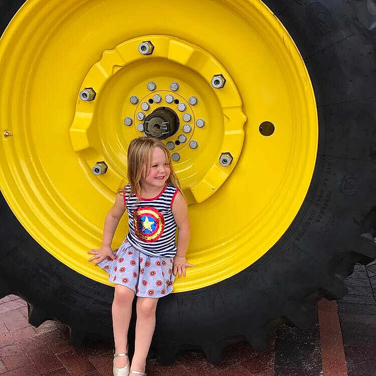 Holley joined the competition — help win amazing prizes! auto_part, automotive_tire, automotive_wheel_system, joy, person, rim, synthetic_rubber, tire, tire_care, tread, vehicle, wheel, yellow