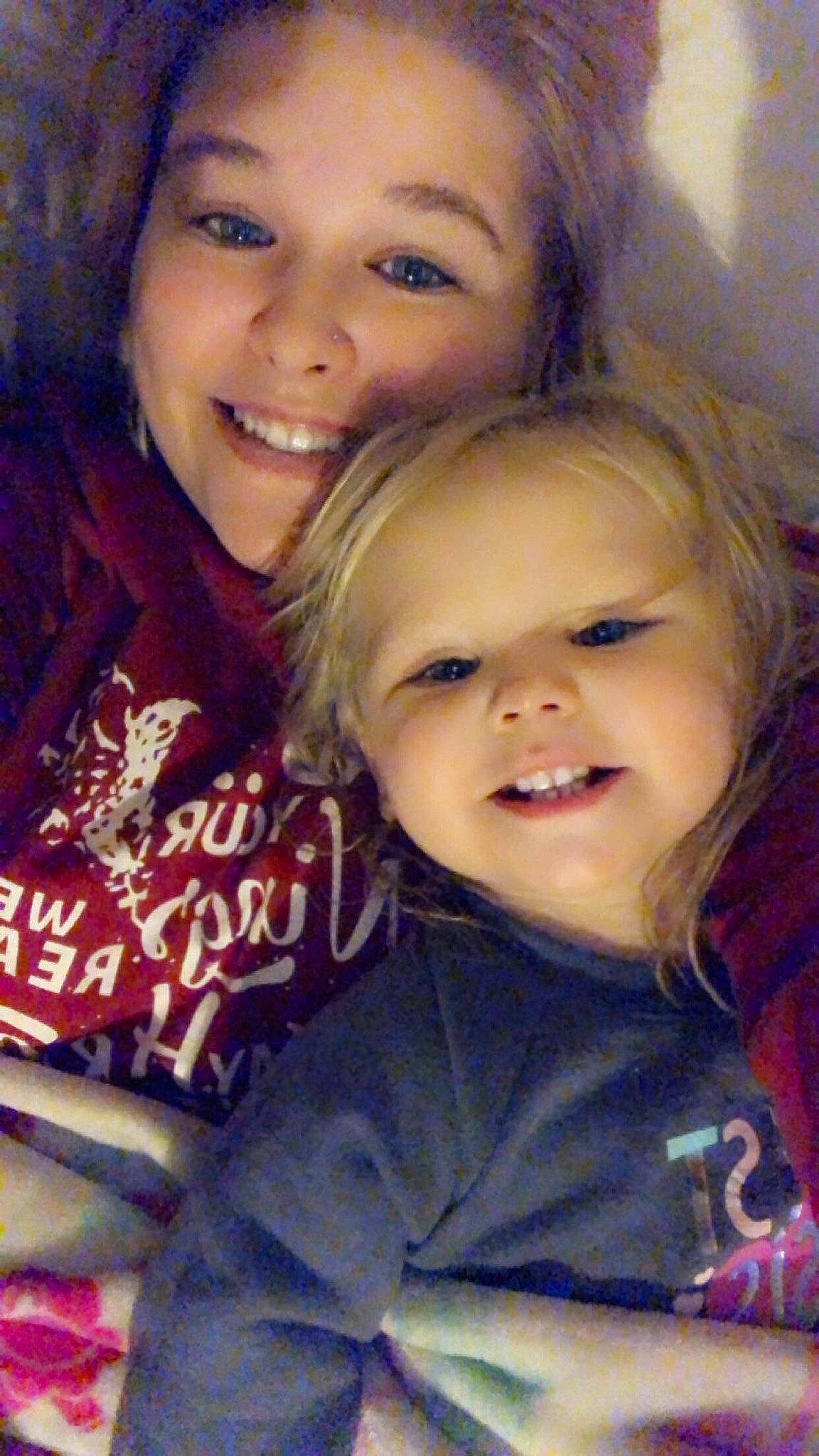 Emma joined the competition — help win amazing prizes! cheek, child, daughter, face, fun, happy, iris, joy, laugh, mother, nose, person, sibling, skin, smile, toddler, tooth