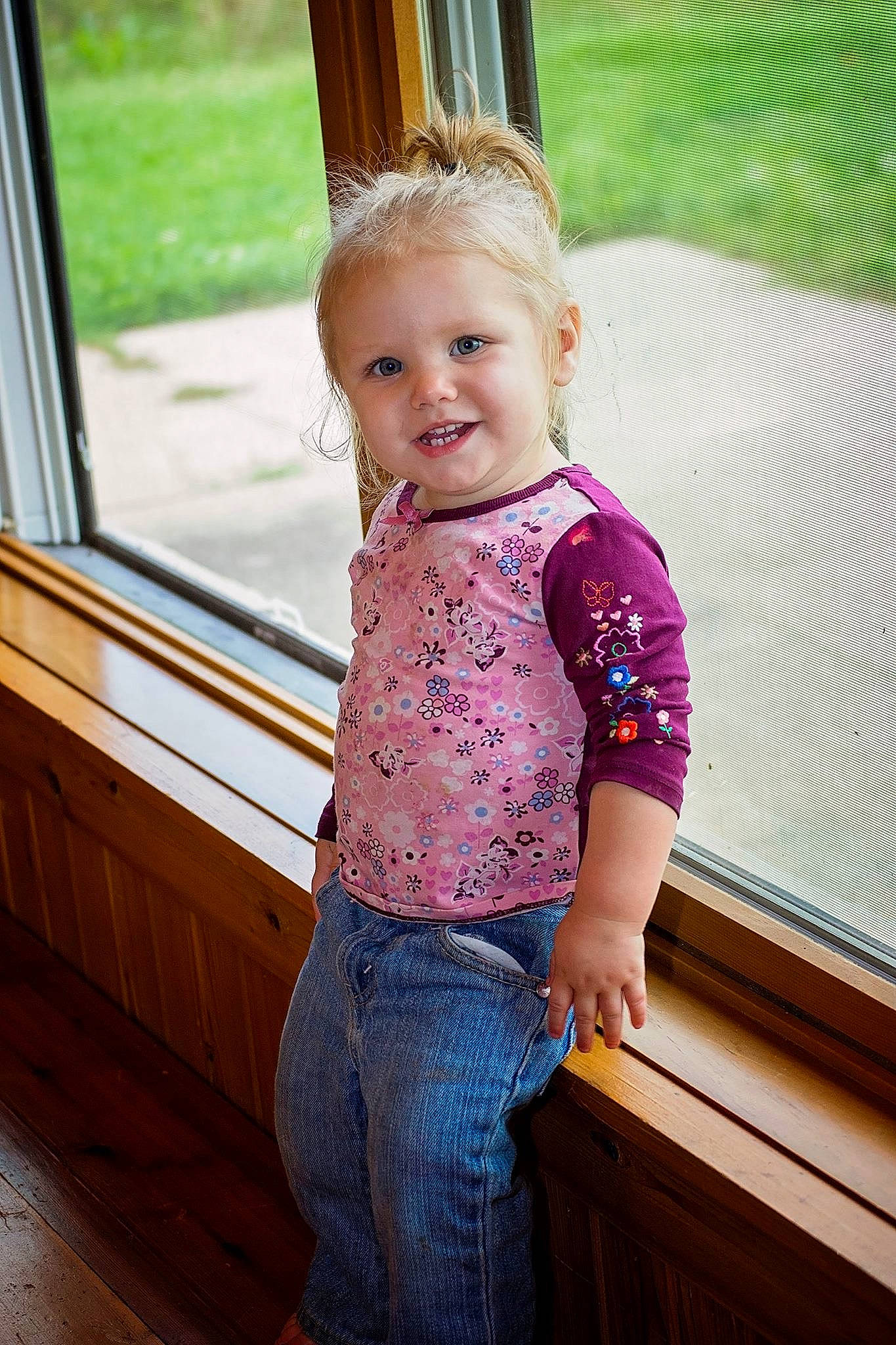 Emma joined the competition — help win amazing prizes! child, joy, person, standing, toddler