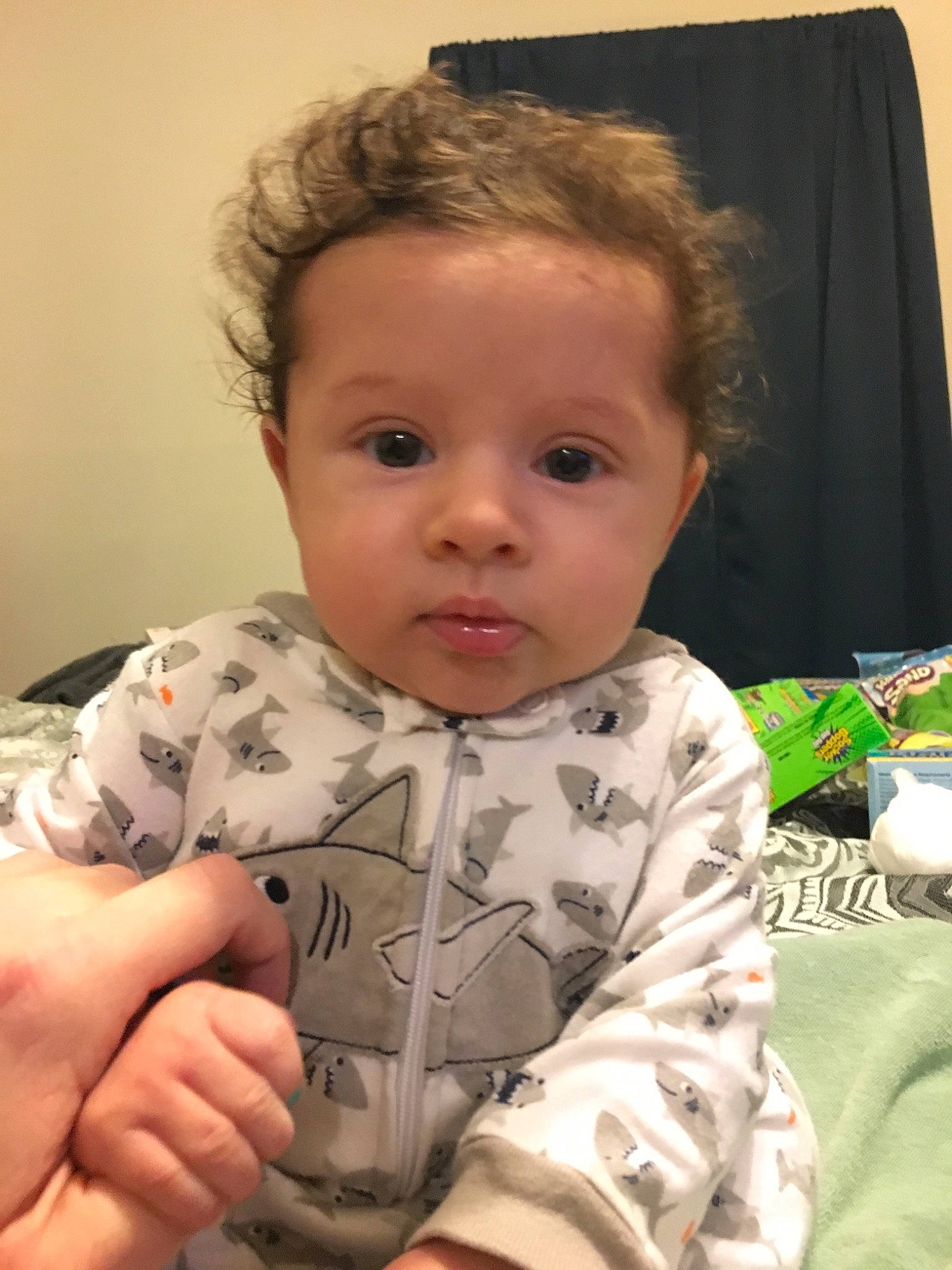 Oliver joined the competition — help win amazing prizes! arm, baby, cheek, child, chin, ear, eye, face, finger, forehead, hairstyle, head, nose, person, skin, thumb, toddler