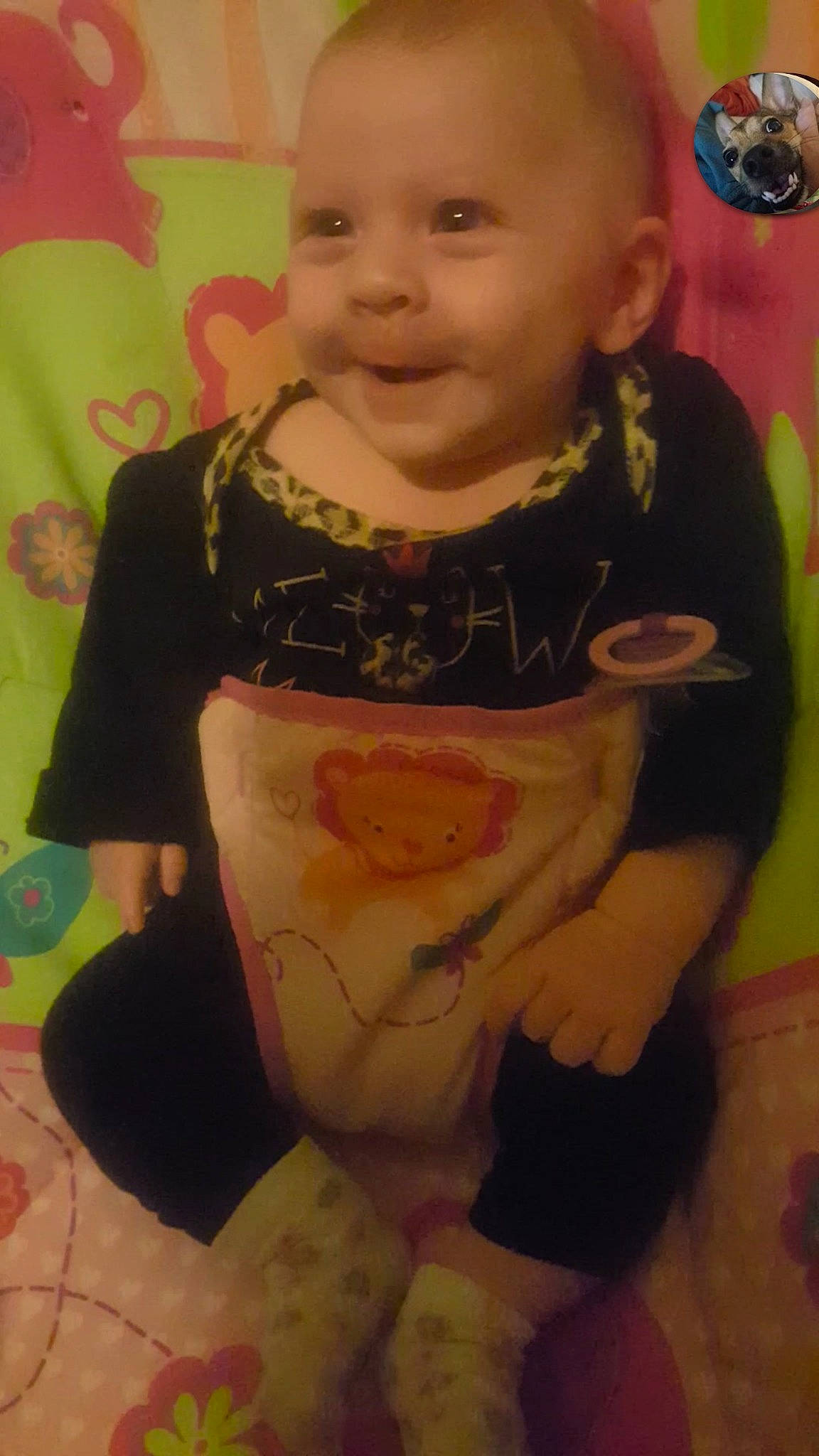 Symphony is registered to the contest to win money with this photo: baby, cheek, child, head, person, skin, smile, toddler