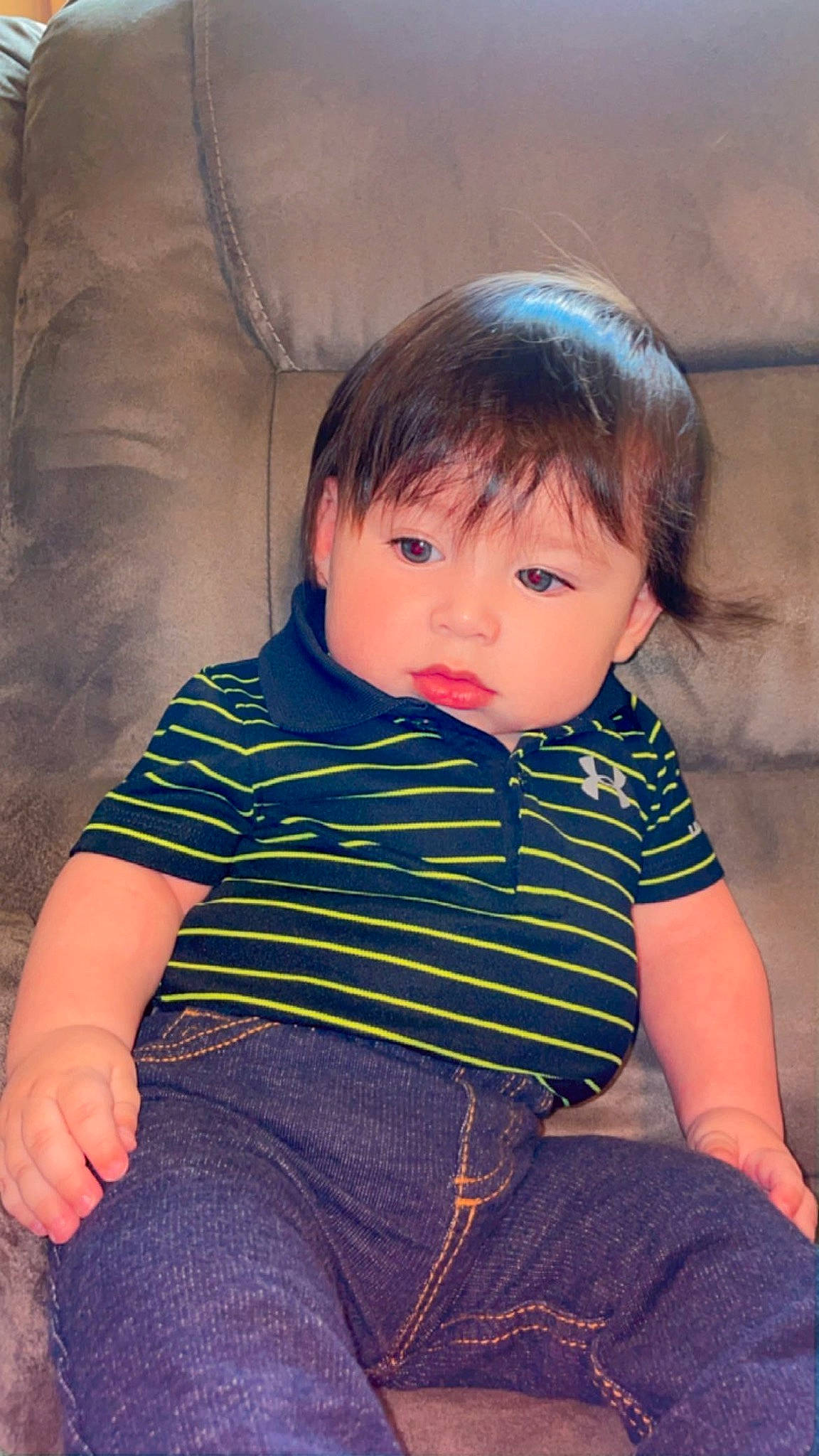 Joseph is registered to the contest to win money with this photo: baby_toddler_clothing, cheek, chin, cool, eye, face, flash_photography, hair, happy, head, human_body, iris, lip, neck, nose, organ, person, shoulder, skin, sleeve