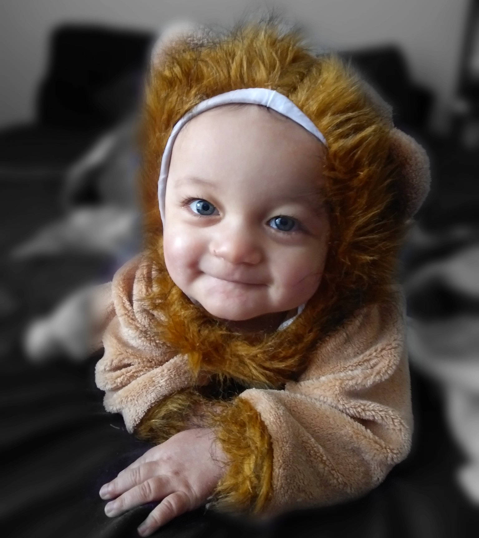 Kyron is registered to the contest to win money with this photo: baby, beauty, blond, cheek, child, child_model, ear, eye, face, fur, hair, head, headgear, joy, organ, person, photography, piano, portrait_photography, smile