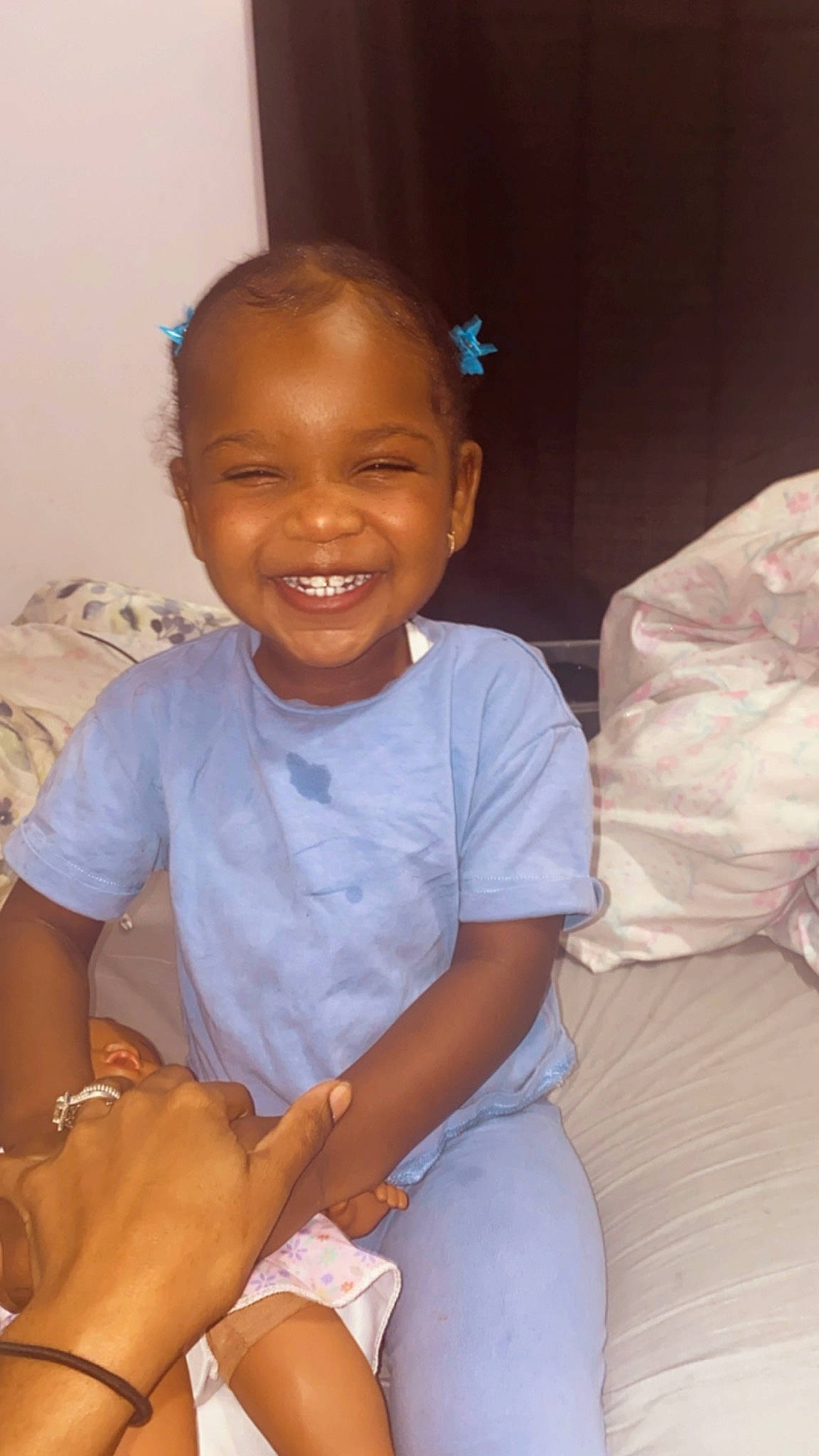 Leilani joined the competition — help win amazing prizes! arm, cheek, chin, comfort, dog, eye, facial_expression, happy, head, human_body, iris, joint, joy, leg, mouth, muscle, nose, person, shoulder, skin