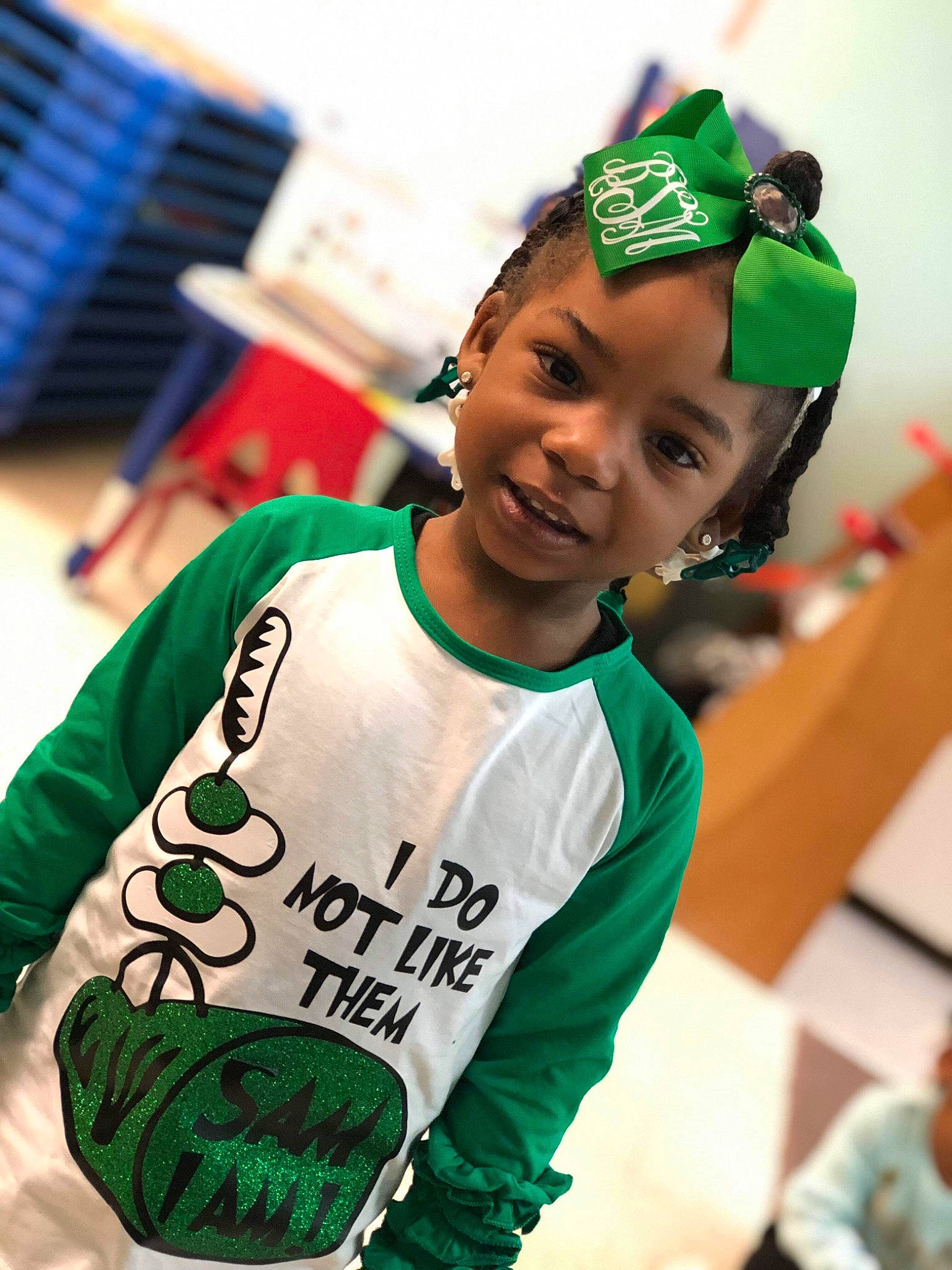 Breasia joined the competition — help win amazing prizes! child, event, green, holiday, joy, person, saint_patricks_day