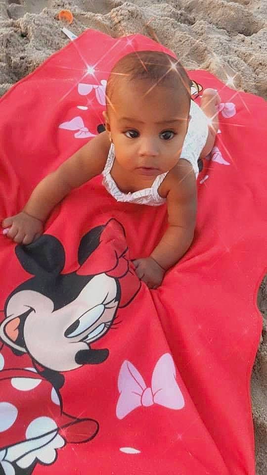 Zara is registered to the contest to win money with this photo: baby, cheek, child, neck, person, pink, play, skin, textile, toddler