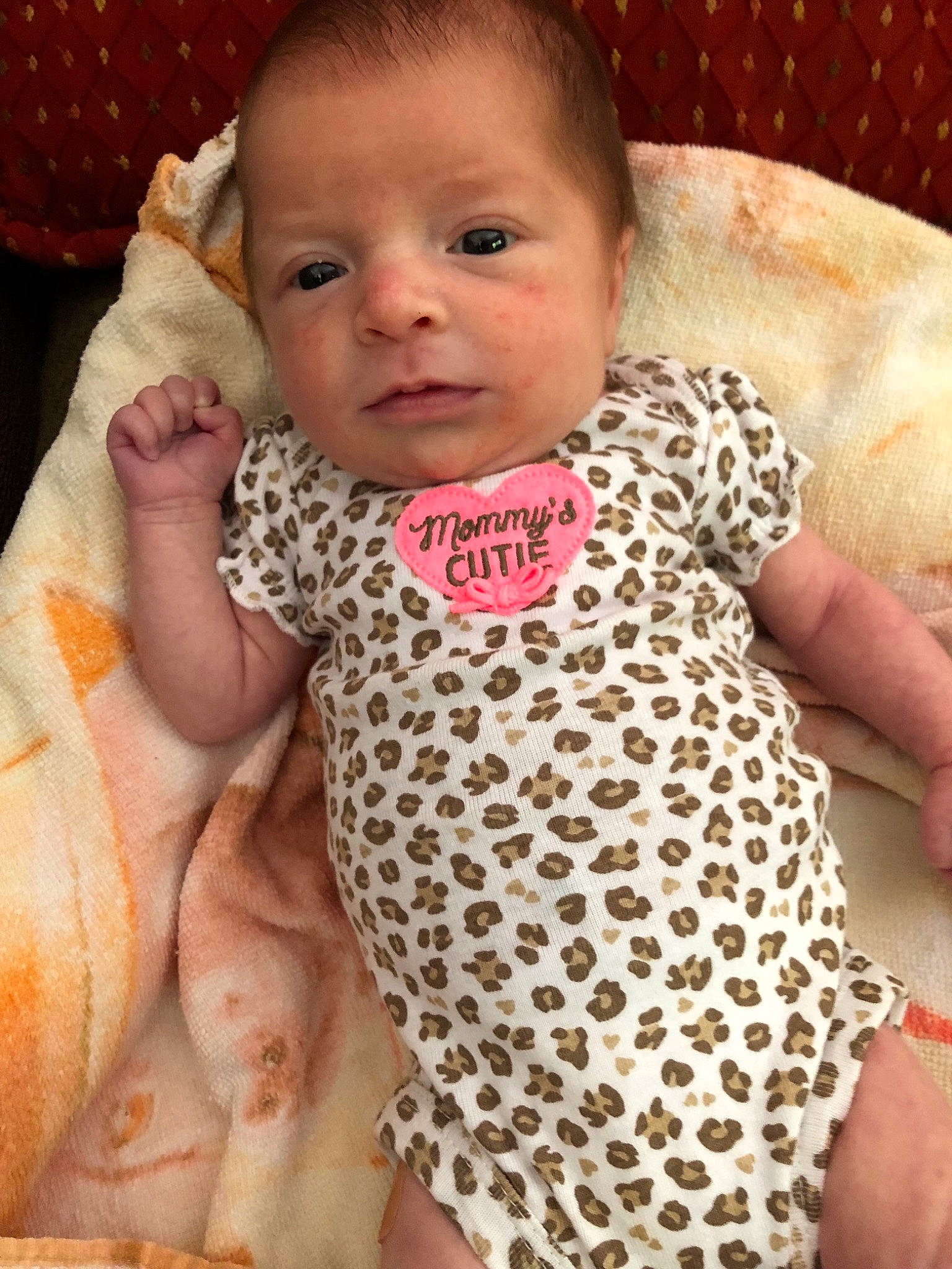 Jemma joined the competition — help win amazing prizes! cheek, child, girl, infant, iris, nose, person, product, skin, smile, textile, toddler