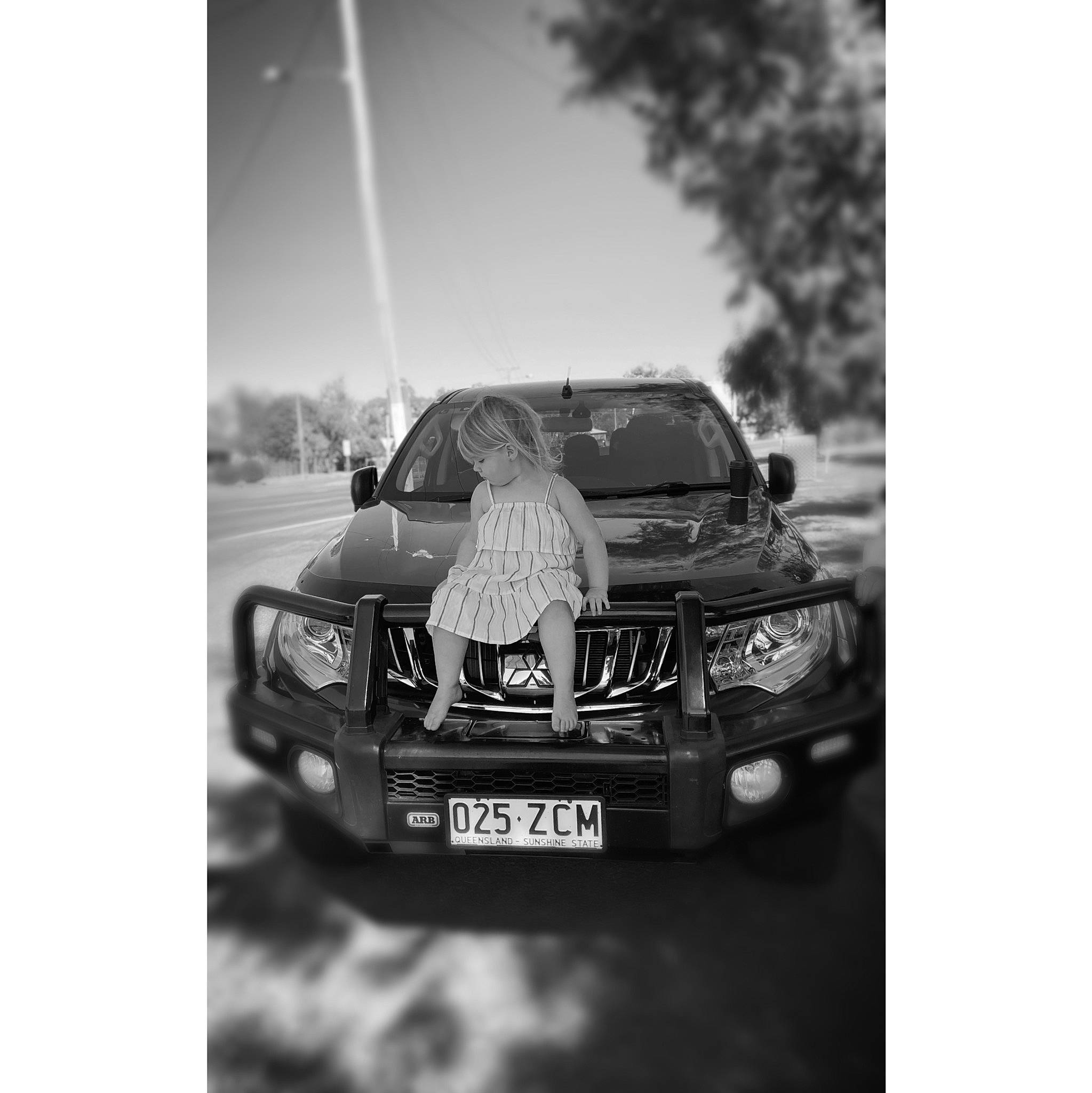 Indiana joined the competition — help win amazing prizes! automotive_fog_light, car, family_car, grille, land_vehicle, mitsubishi, mitsubishi_pajero, person, sport_utility_vehicle, vehicle