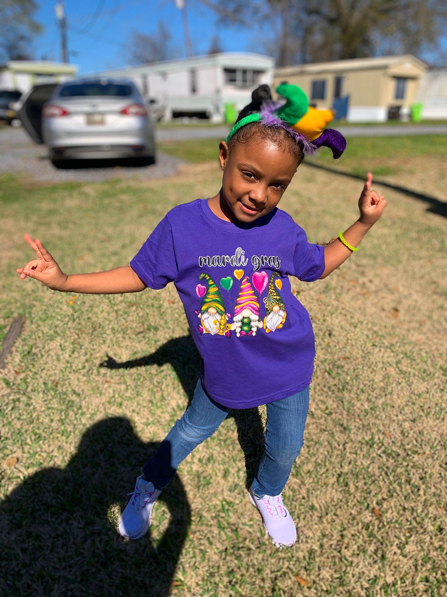 Rory joined the competition — help win amazing prizes! balloon, car, child, community, electric_blue, fun, grass, happy, hat, joy, leisure, person, plant, recreation, shoe, sky, smile, sneakers, t_shirt, tire