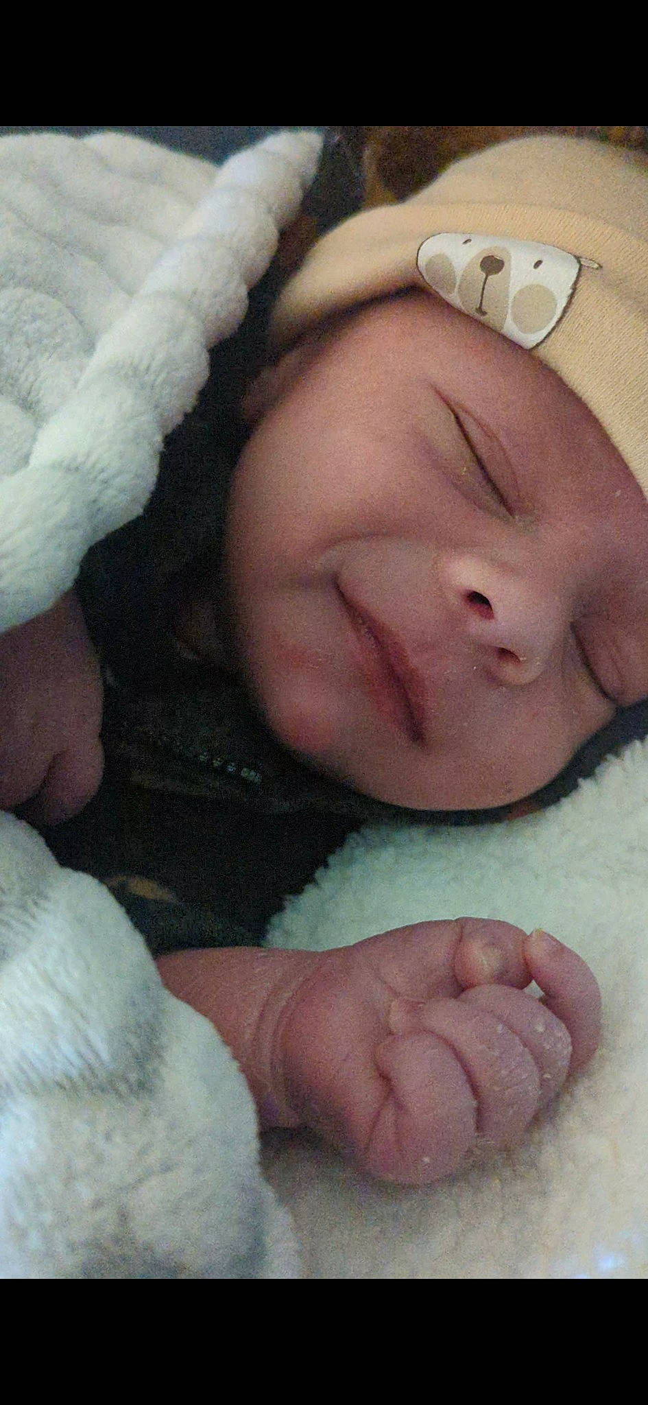 Reiner joined the competition — help win amazing prizes! baby, cheek, chin, comfort, eye, eyebrow, face, finger, gesture, hand, head, headwear, human_body, mammal, mouth, nose, person, pink, skin, toddler