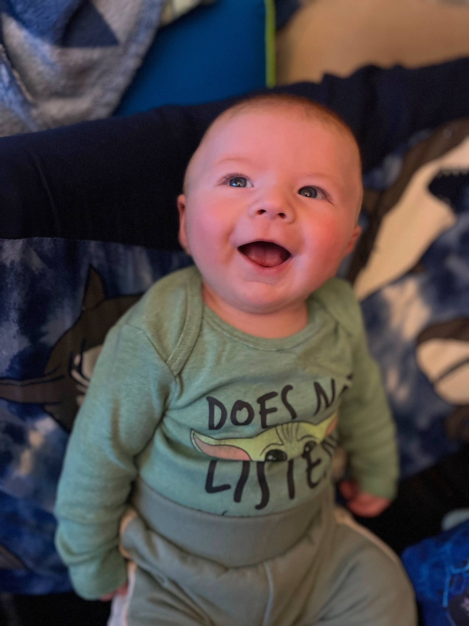 Randy joined the competition — help win amazing prizes! baby, baby_toddler_clothing, cheek, chin, cool, eye, eyebrow, finger, gesture, hairstyle, happy, head, human_body, iris, mouth, nose, person, skin, sleeve, smile