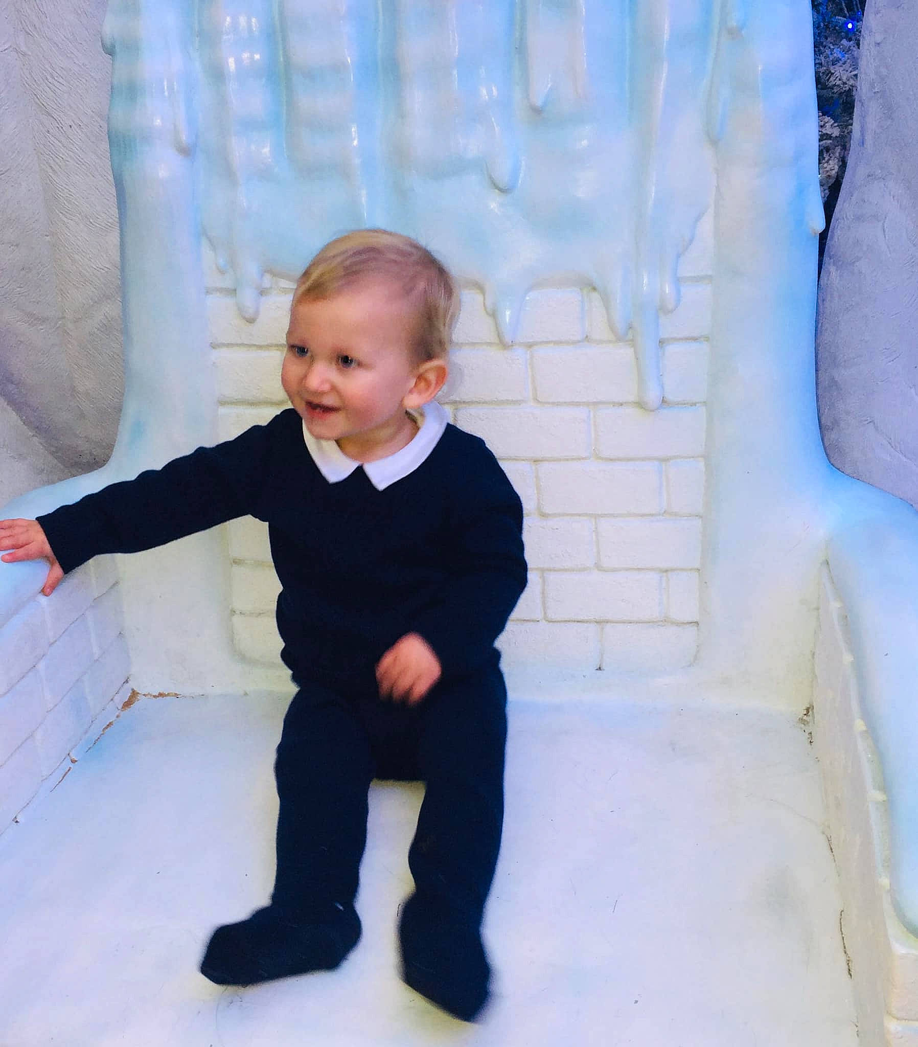 Arthur joined the competition — help win amazing prizes! baby, child, person, sitting, smile, standing, suit, toddler