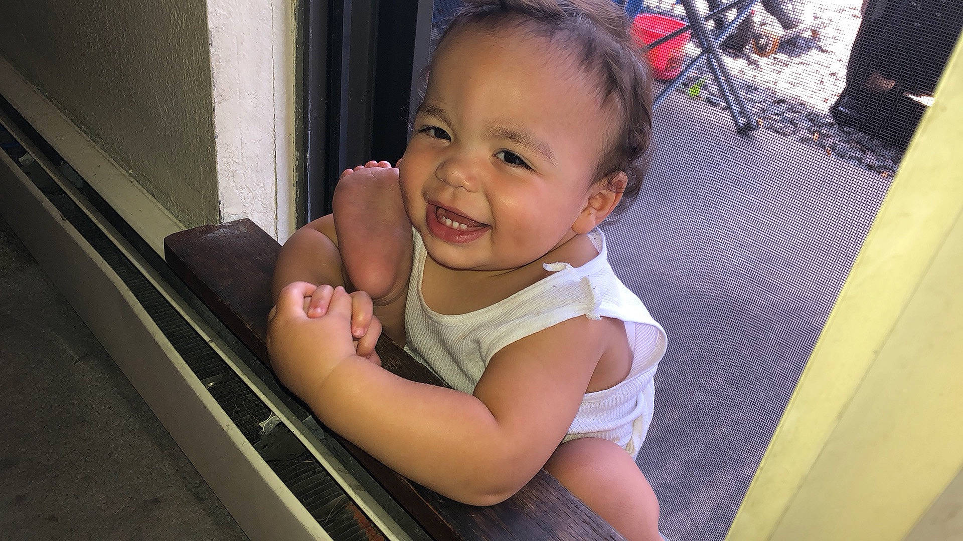 Major joined the competition — help win amazing prizes! baby, cheek, child, eye, face, head, joy, nose, person, skin, smile, toddler