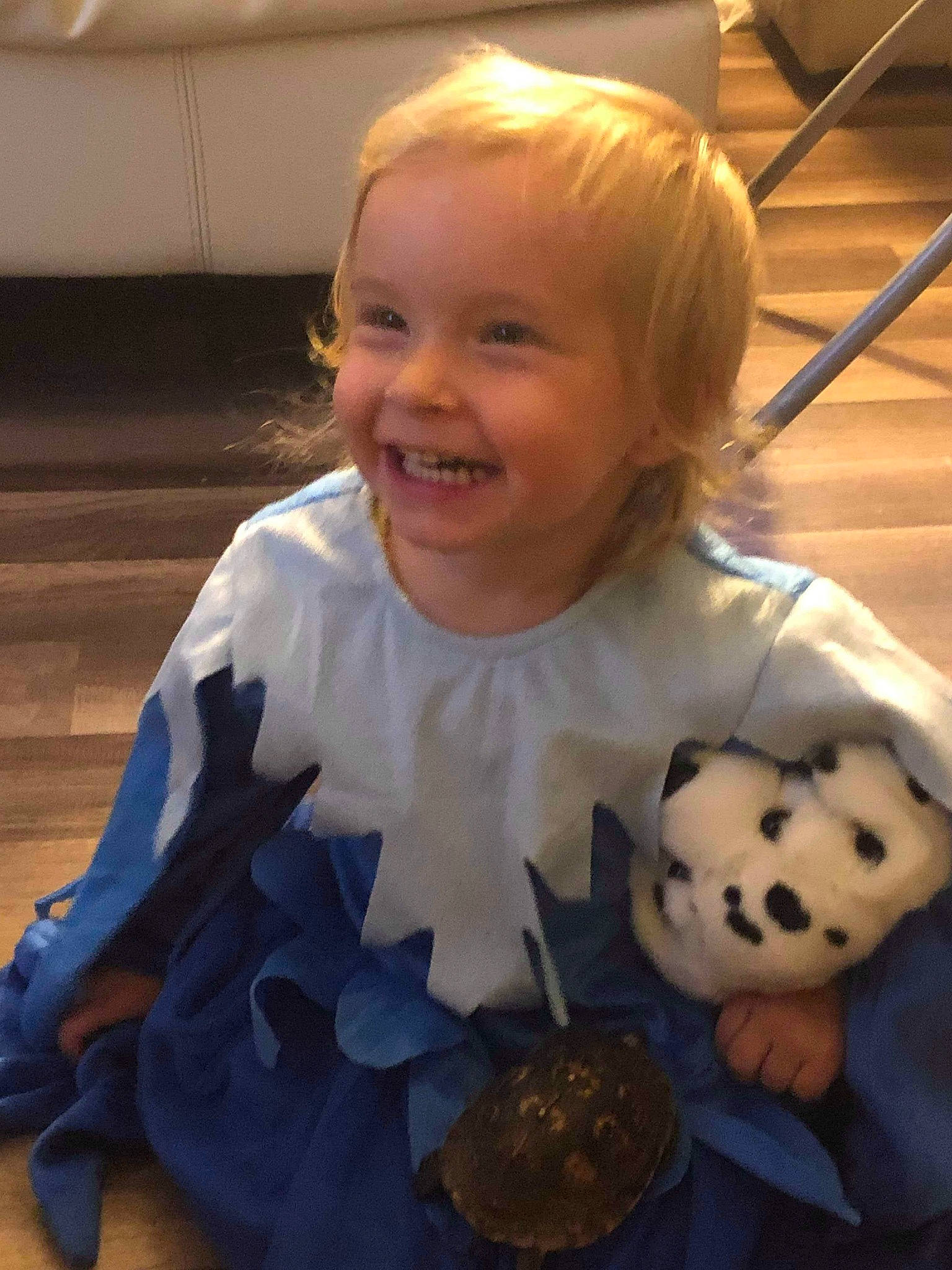 Skyla is registered to the contest to win money with this photo: child, joy, person, smile, toddler