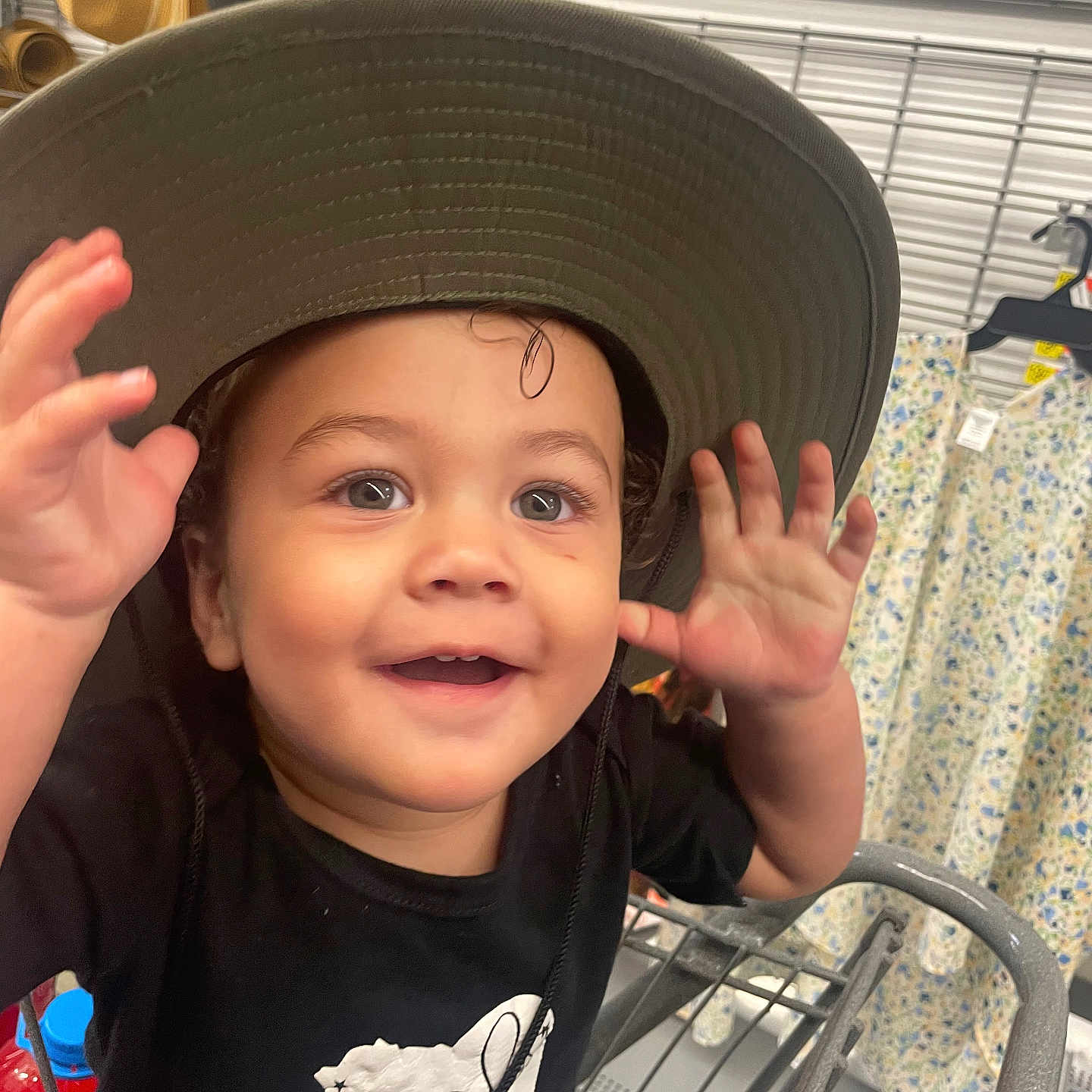 Penani joined the competition — help win amazing prizes! baby, baseballcap, bodypart, cap, clothing, face, finger, furniture, hand, happy, hat, head, mouth, person, photography, portrait, smile, sunhat, t_shirt, teeth