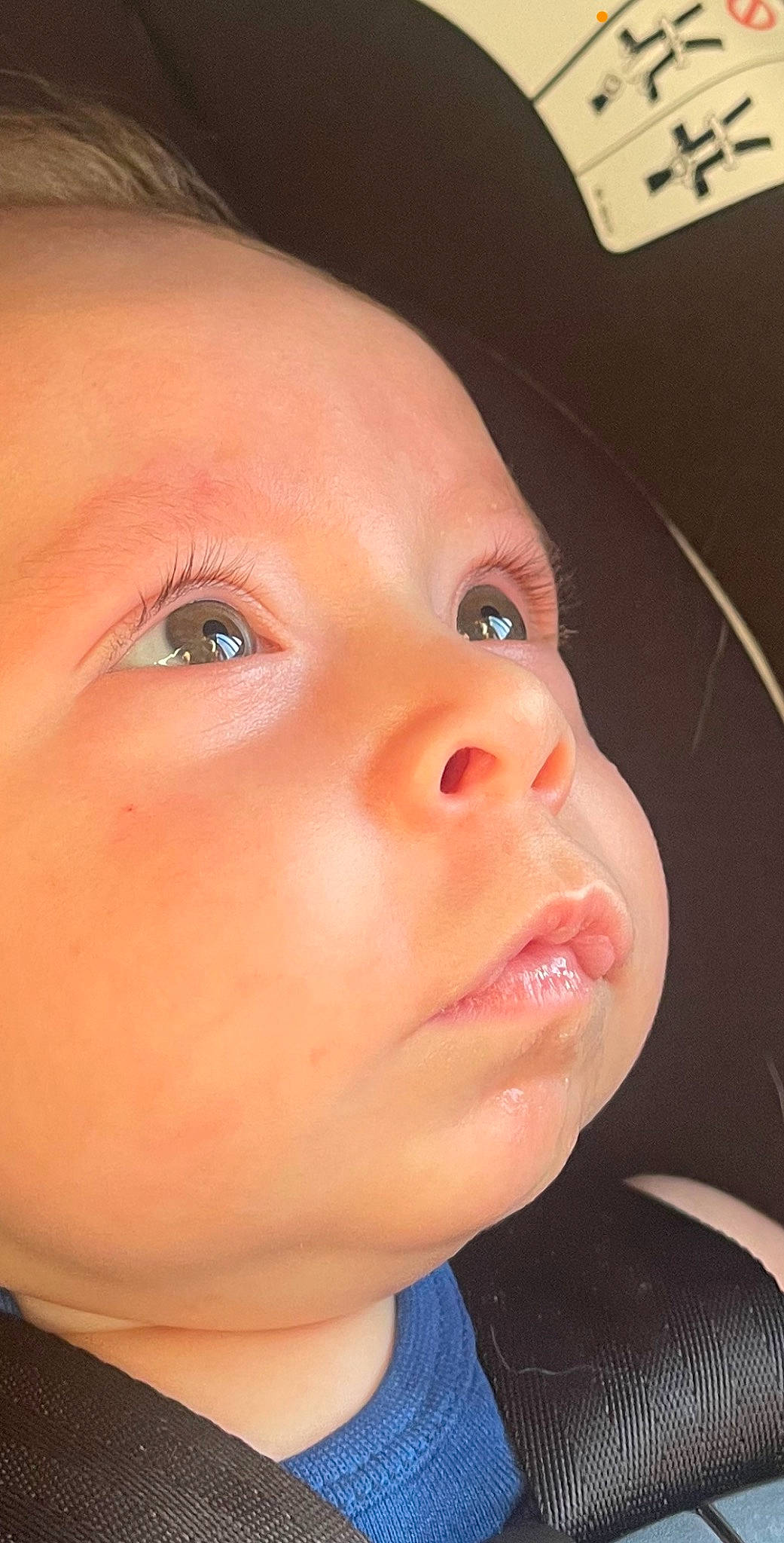 Jimmy is registered to the contest to win money with this photo: baby, baby_toddler_clothing, cheek, child, close_up, ear, eyebrow, eyelash, forehead, happy, human_body, iris, jaw, lip, mouth, neck, nose, person, skin, smile