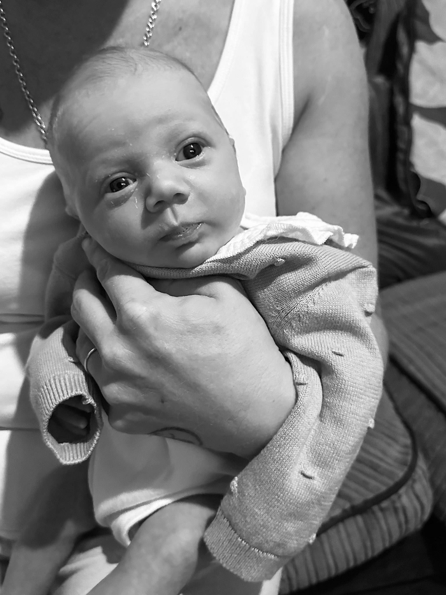 Lacie joined the competition — help win amazing prizes! arm, baby, black, black_and_white, child, eye, finger, gesture, hairstyle, hand, happy, iris, microphone, organ, people, person, photograph, skin, style, toddler