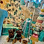 carousel_horse, celebration, christmas_tree, costume, cute, decoration, dog, festive, fluffy_rug, gift_box, holiday, holiday_decor, indoor, nutcracker, ornament, present, puppy, ribbon, small_dog, white_tree