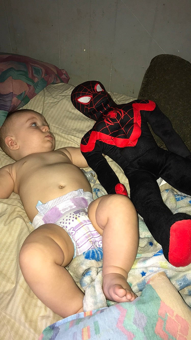 Zayden is registered to the contest to win money with this photo: abdomen, baby, chest, child, comfort, diaper, finger, foot, fun, human_body, human_leg, knee, lap, leg, mouth, navel, person, stomach, thigh, toddler