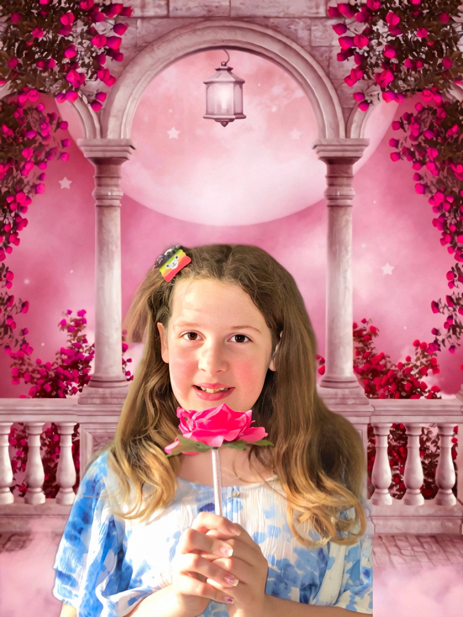 Jaylynn joined the competition — help win amazing prizes! beauty, happy, lip, long_hair, magenta, material_property, mouth, person, petal, pink, skin