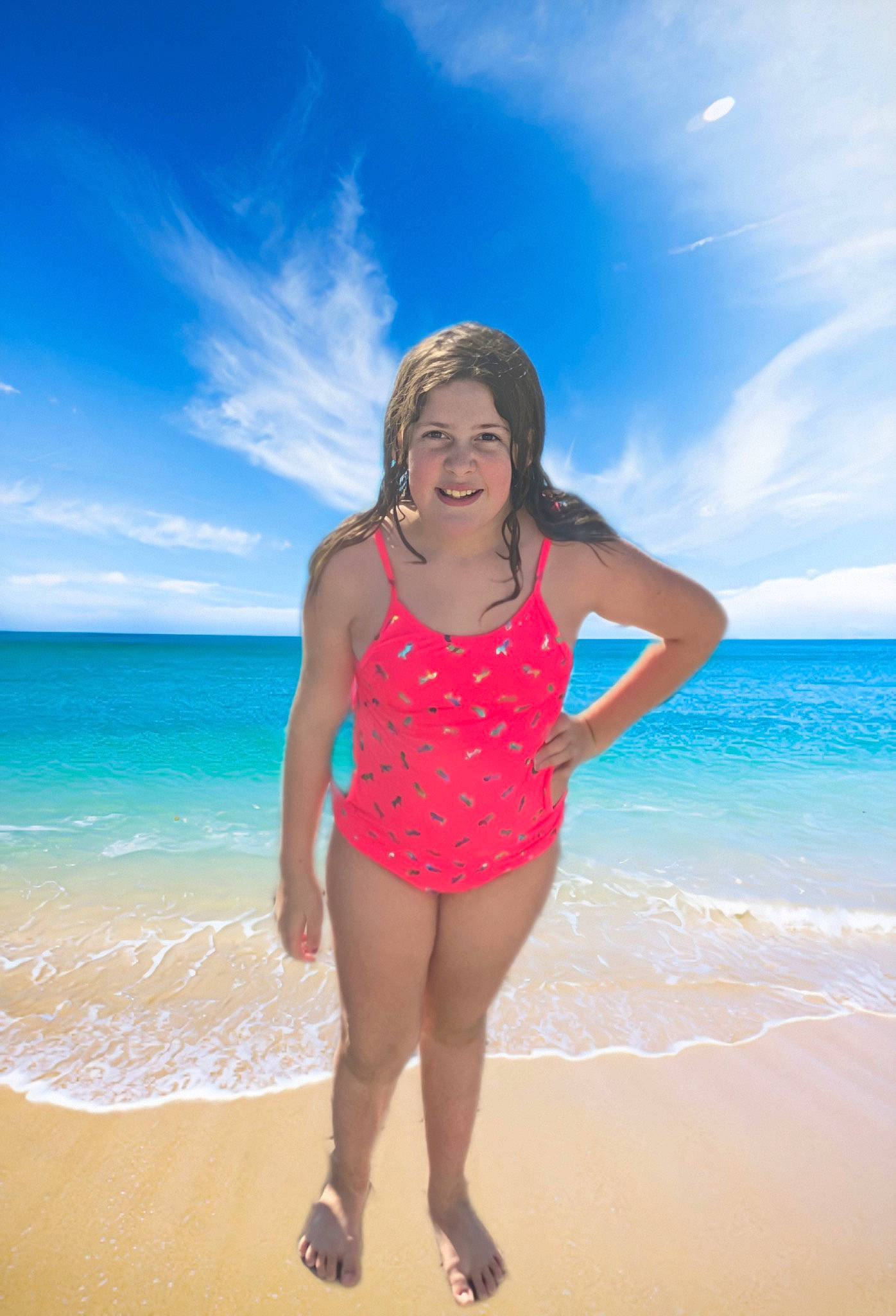 Jaylynn joined the competition — help win amazing prizes! beach, beauty, bikini, blue, caribbean, clothing, fun, happy, joy, leg, leisure, ocean, person, photo_shoot, photography, sea, sky, summer, swimwear, thigh
