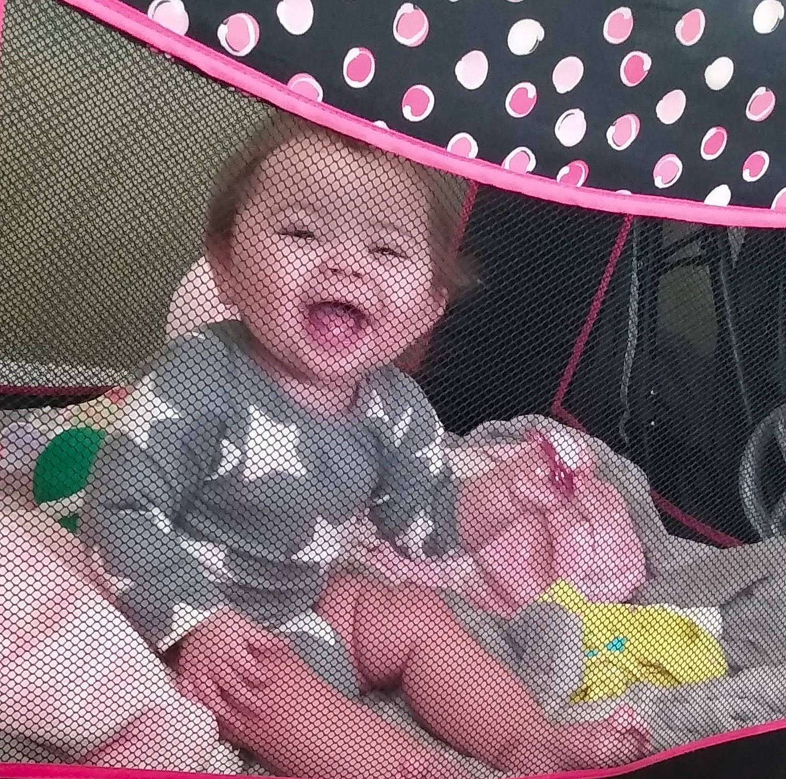 Maleah joined the competition — help win amazing prizes! art, baby, baby_products, child, fashion_accessory, fun, happy, hat, human_body, illustration, magenta, pattern, person, pink, product, smile, sun_hat, textile, toddler, violet