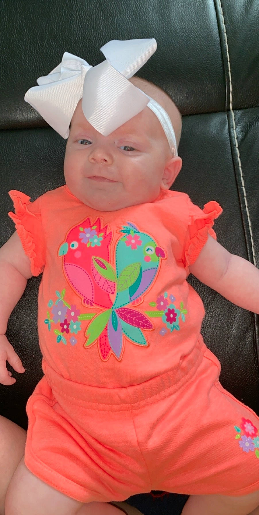 Layken is registered to the contest to win money with this photo: baby, baby_products, baby_toddler_clothing, child, costume, peach, person, pink, toddler