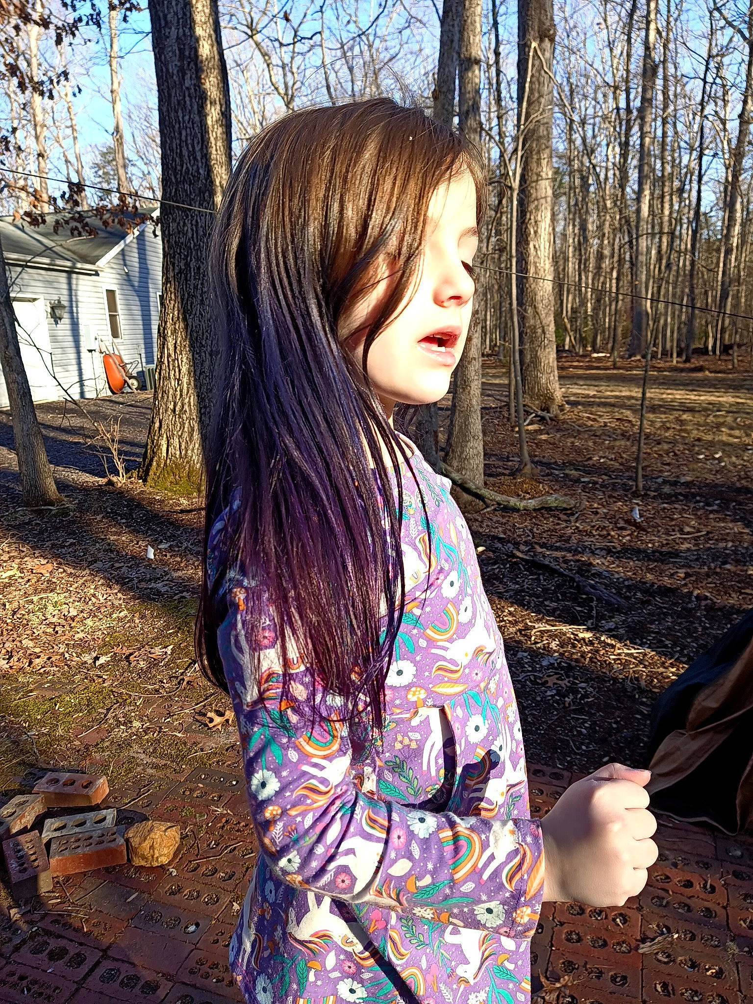 Charlotte Charlie is registered to the contest to win money with this photo: black_hair, branch, flash_photography, fun, grass, happy, layered_hair, leaf, long_hair, nature, people_in_nature, person, sky, sleeve, street_fashion, sunlight, tints_and_shades, tree, trunk, wood