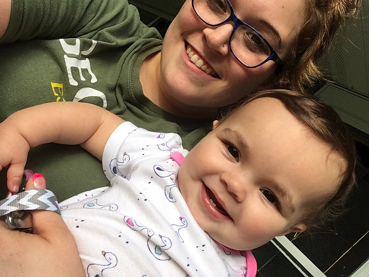 Nathalia joined the competition — help win amazing prizes! baby, cheek, child, cool, daughter, eyewear, fun, glasses, happy, joy, love, mother, nose, person, photography, selfie, smile, toddler, vision_care