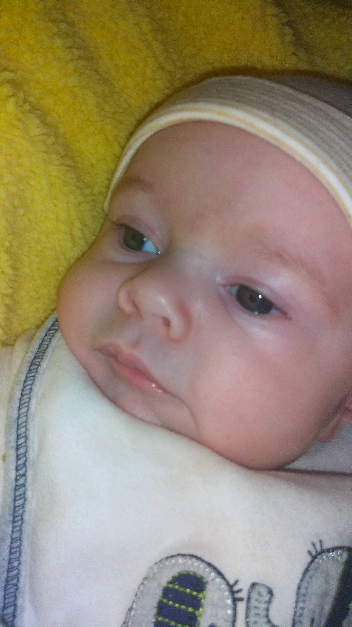 Eagan joined the competition — help win amazing prizes! baby, cheek, child, chin, close_up, eye, eyebrow, face, forehead, head, lip, mouth, nose, person, skin, smile, toddler