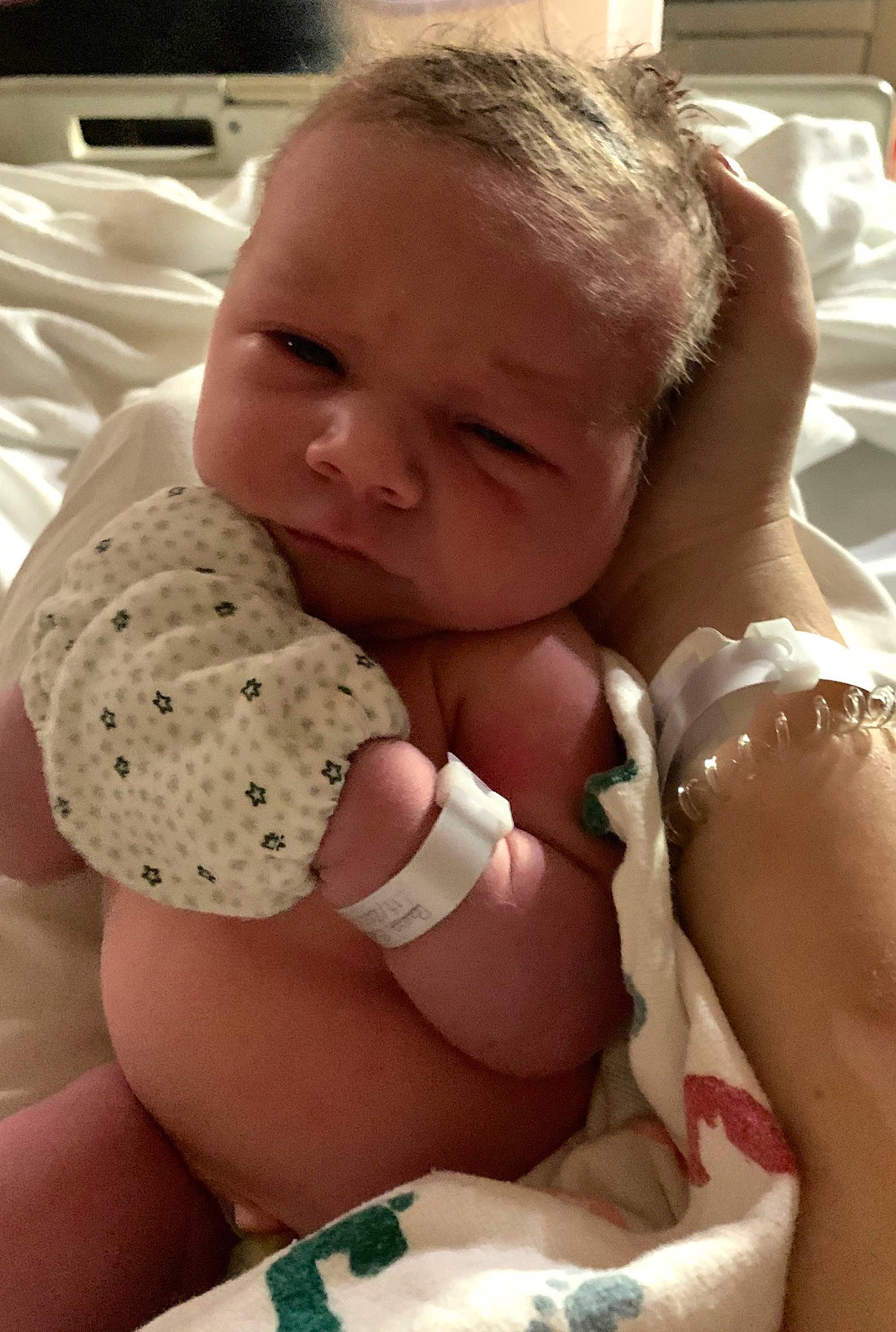 Briggs is registered to the contest to win money with this photo: baby, birth, child, person, toddler