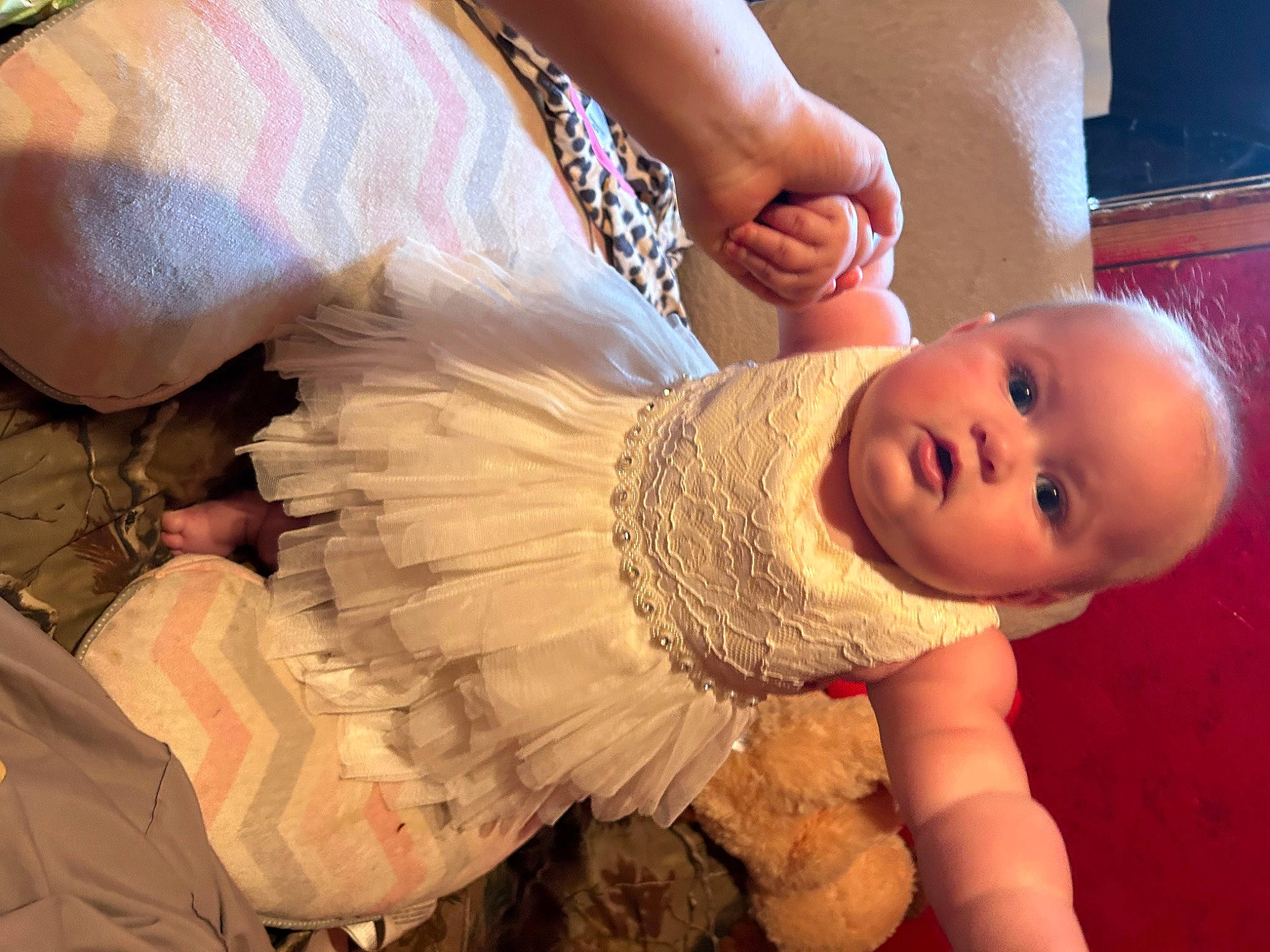 Sabrina joined the competition — help win amazing prizes! abdomen, baby, baby_products, baby_toddler_clothing, chest, child, elbow, eyelash, flooring, fun, fur, gesture, happy, human_leg, nail, peach, person, sitting, toddler, trunk