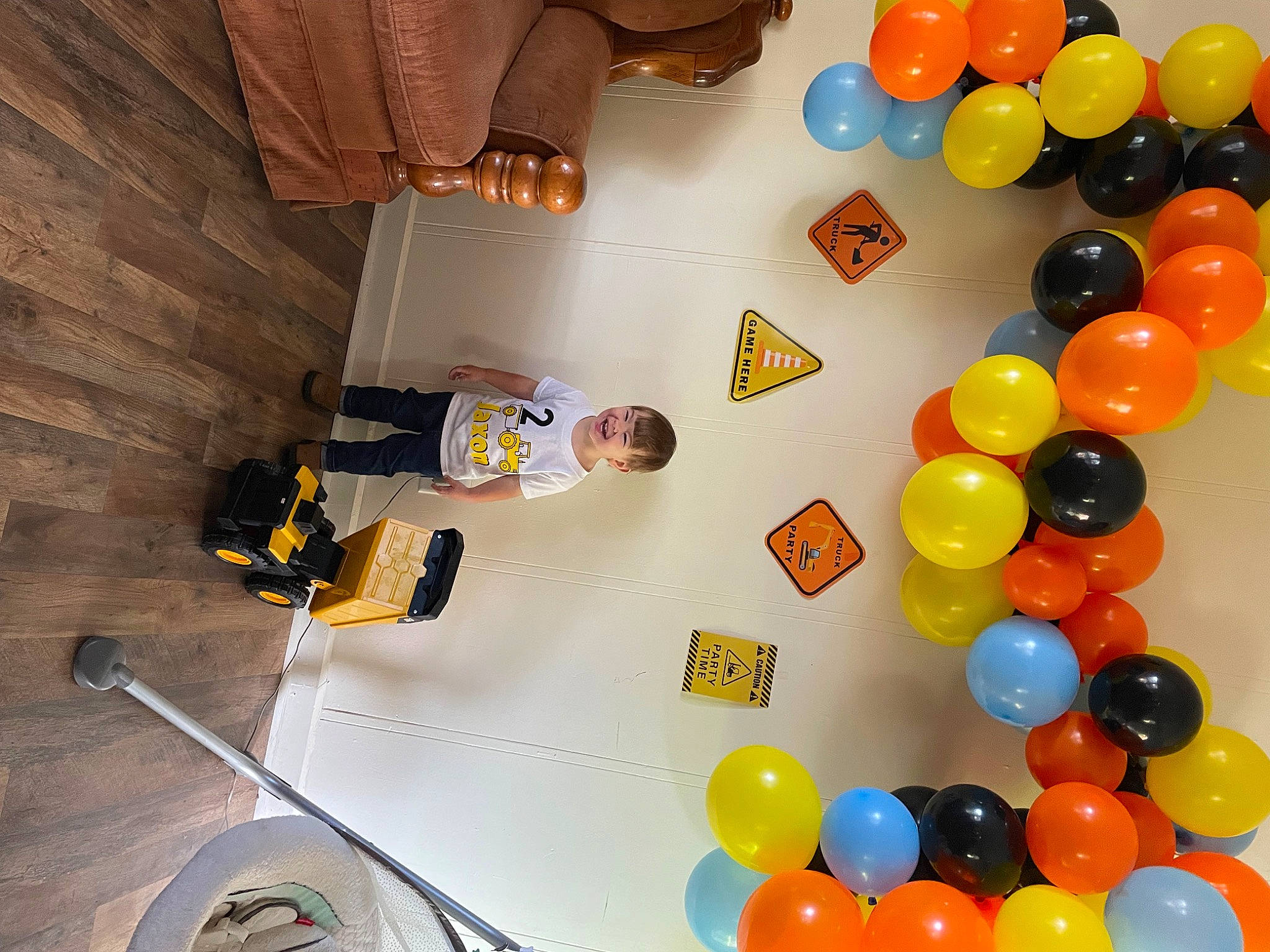 Jaxon joined the competition — help win amazing prizes! balloon, child, circle, design, event, fun, joy, leisure, light, party_supply, person, photograph, plastic, play, product, recreation, room, snapshot, toddler, toy