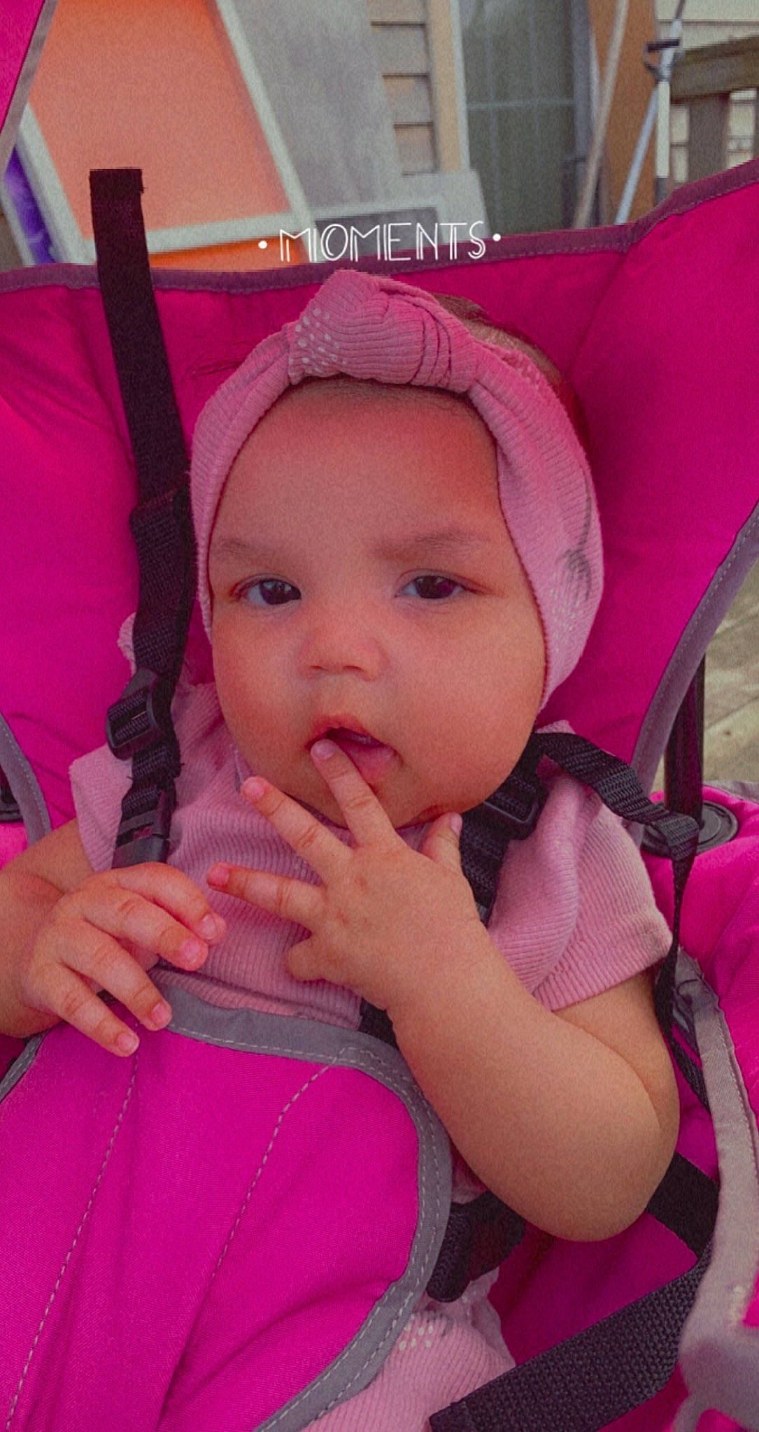 Jazzlynn is registered to the contest to win money with this photo: baby, cheek, comfort, eyebrow, eyelash, facial_expression, fun, gesture, happy, headgear, headwear, lip, magenta, mouth, nose, person, pink, product, purple, skin