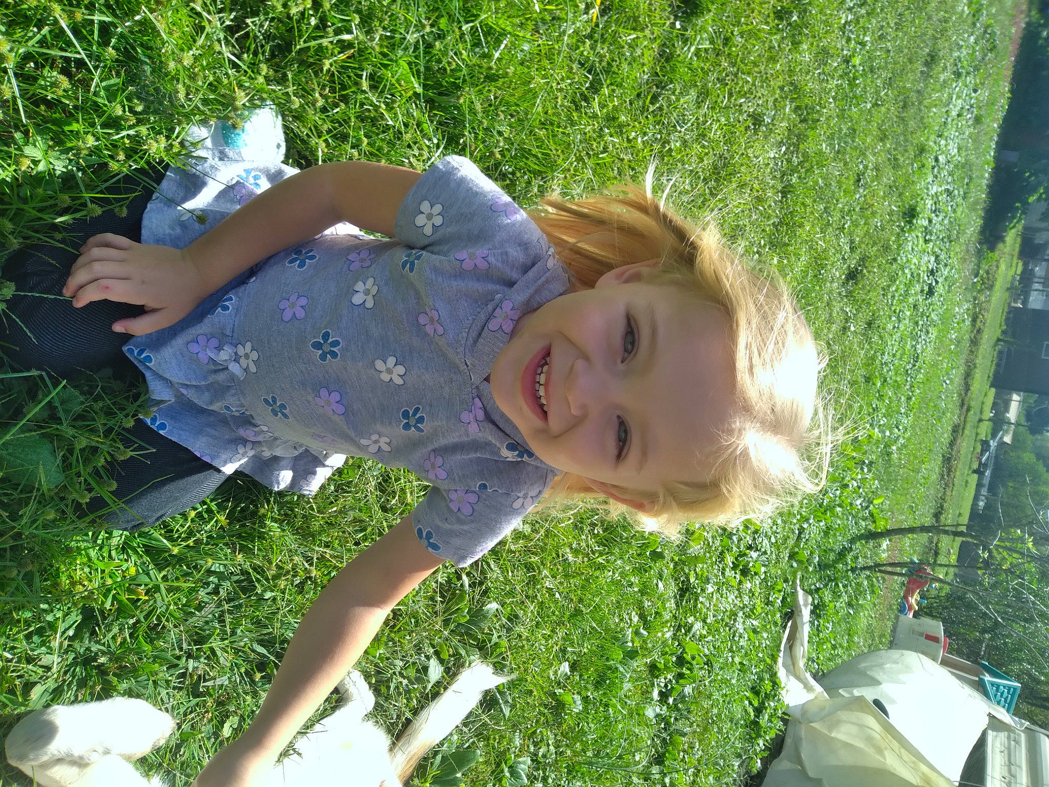 Rebel joined the competition — help win amazing prizes! child, fun, grass, grass_family, green, happy, joy, lawn, leaf, leisure, people, people_in_nature, person, photograph, plant, recreation, smile, spring, summer, sunlight