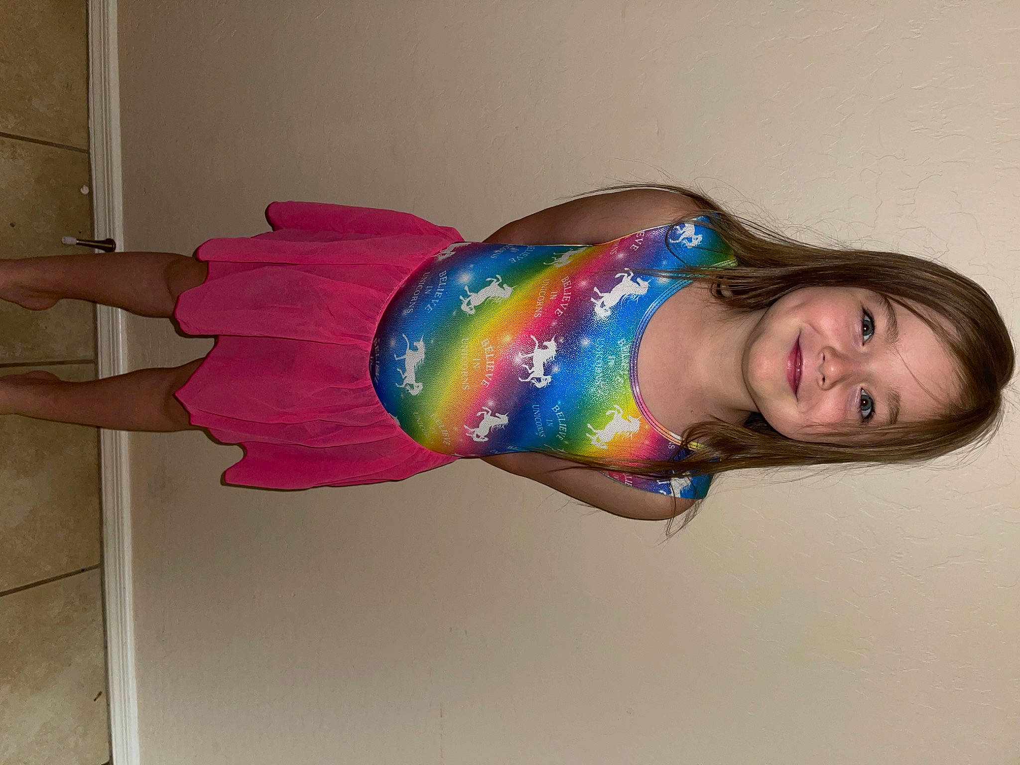 Kailei is registered to the contest to win money with this photo: electric_blue, eyelash, fashion_accessory, fun, hair_care, hair_coloring, happy, joy, magenta, person, pink, portrait_photography, sleeve, smile, sunglasses, thigh