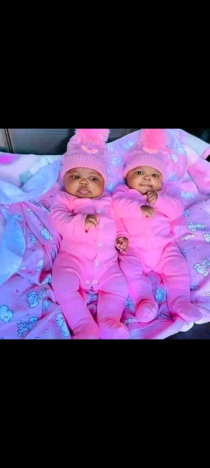 Taylor And Tyler joined the competition — help win amazing prizes! baby, baby_toddler_clothing, beanie, cap, child, electric_blue, event, fun, headwear, knit_cap, linens, magenta, person, petal, pink, plant, purple, textile, toddler, tree